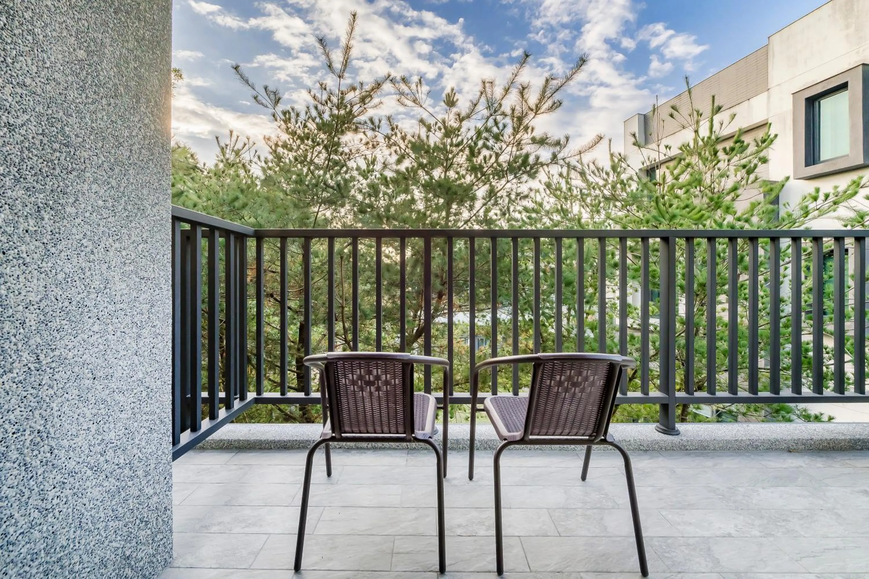 Patio in Hills Velleys