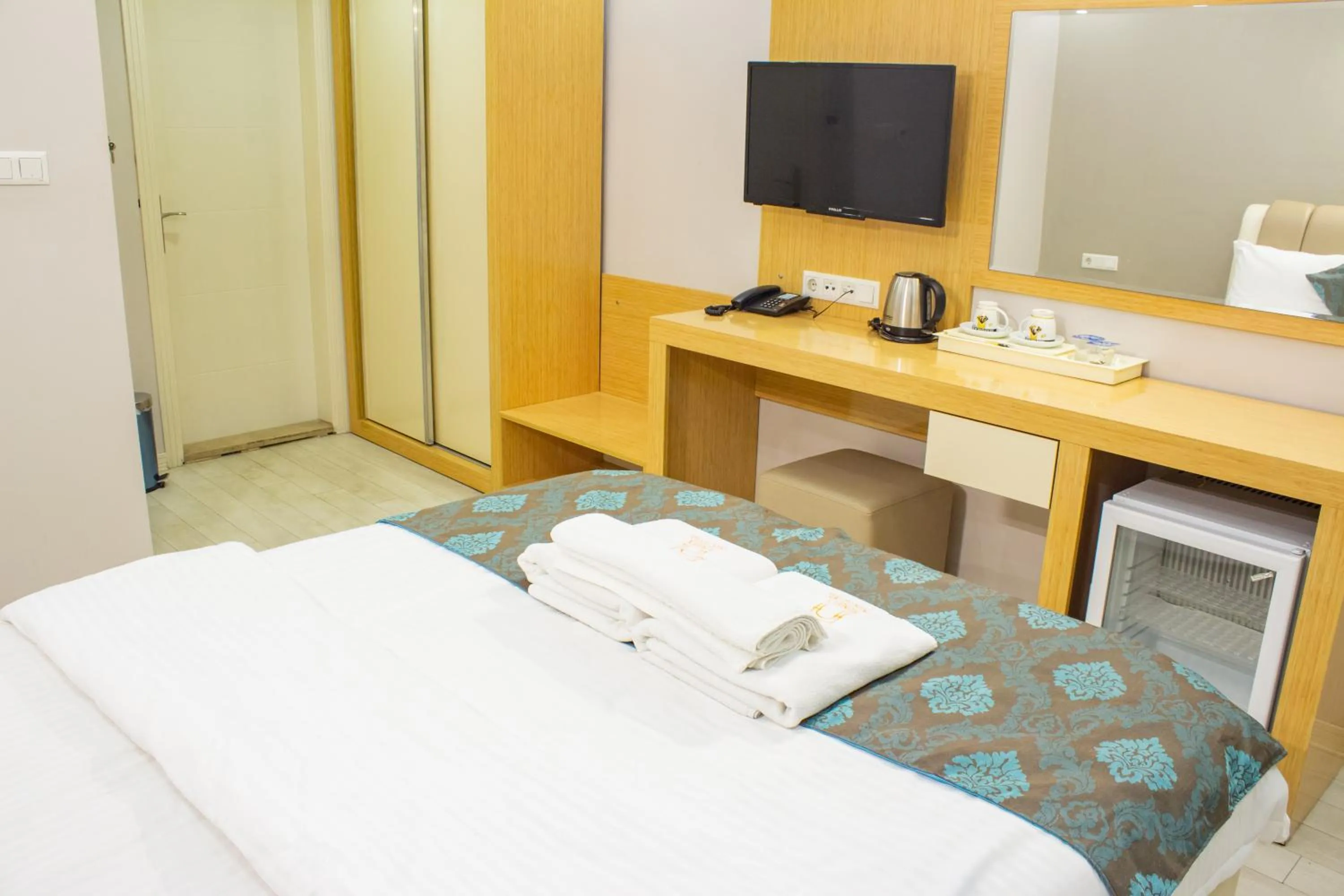 Bed in Sumela Park Hotel