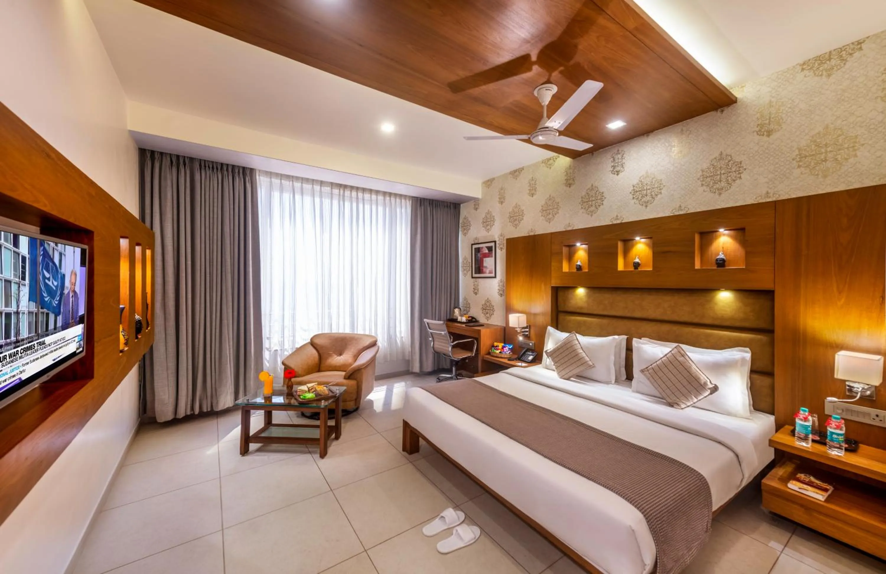 Bedroom, Bed in Dwarkadhish Lords Eco Inn