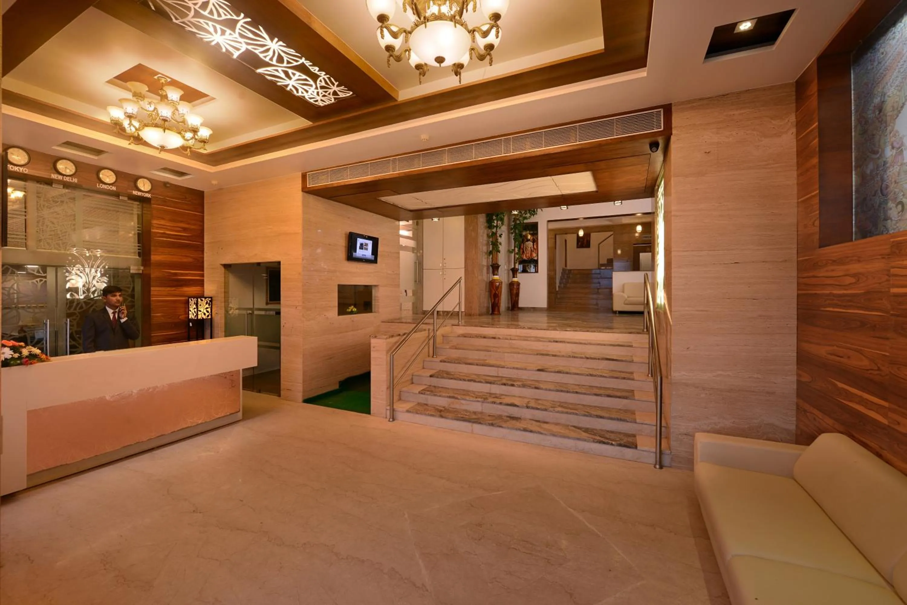 Lobby or reception in Dwarkadhish Lords Eco Inn