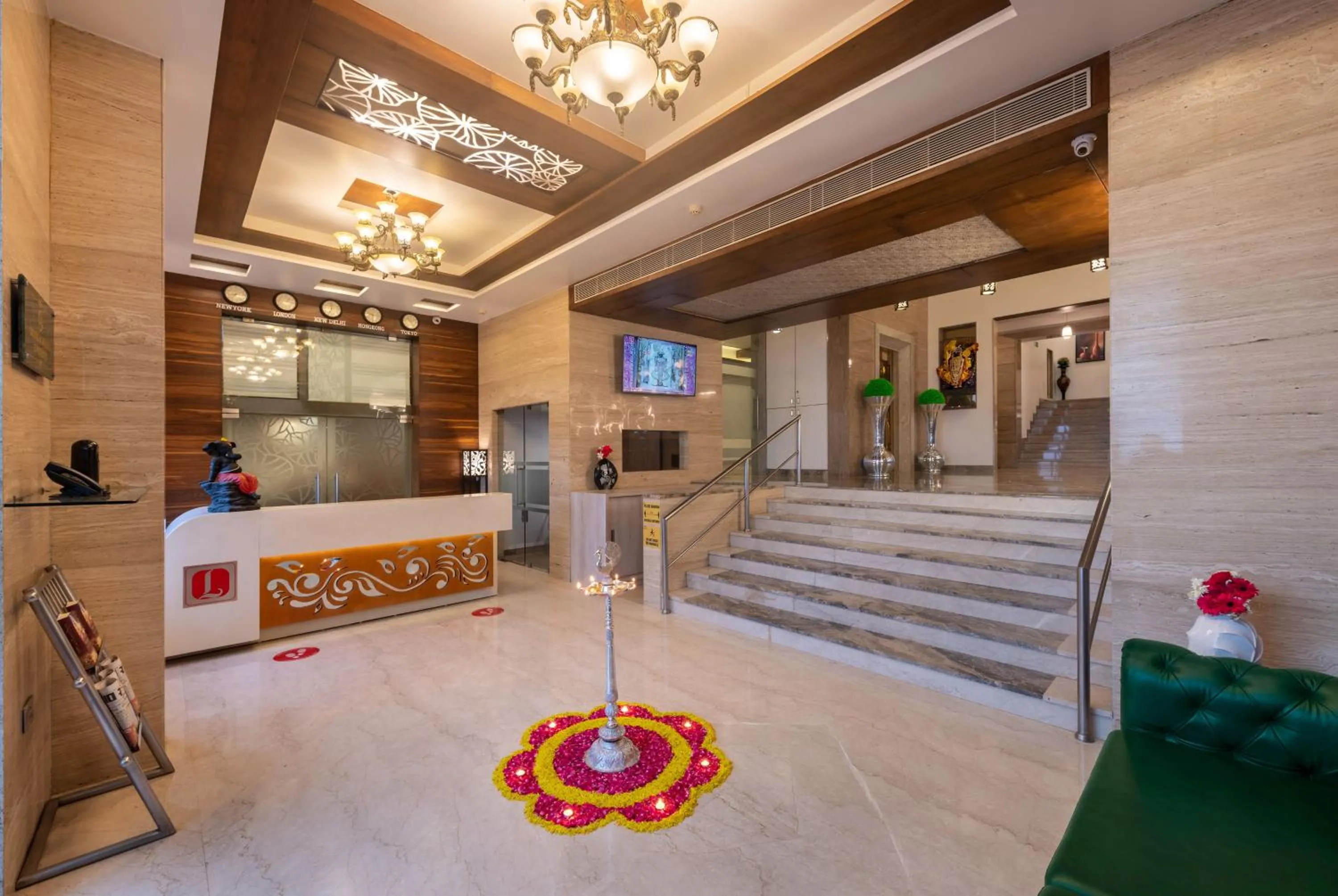 Lobby or reception in Dwarkadhish Lords Eco Inn
