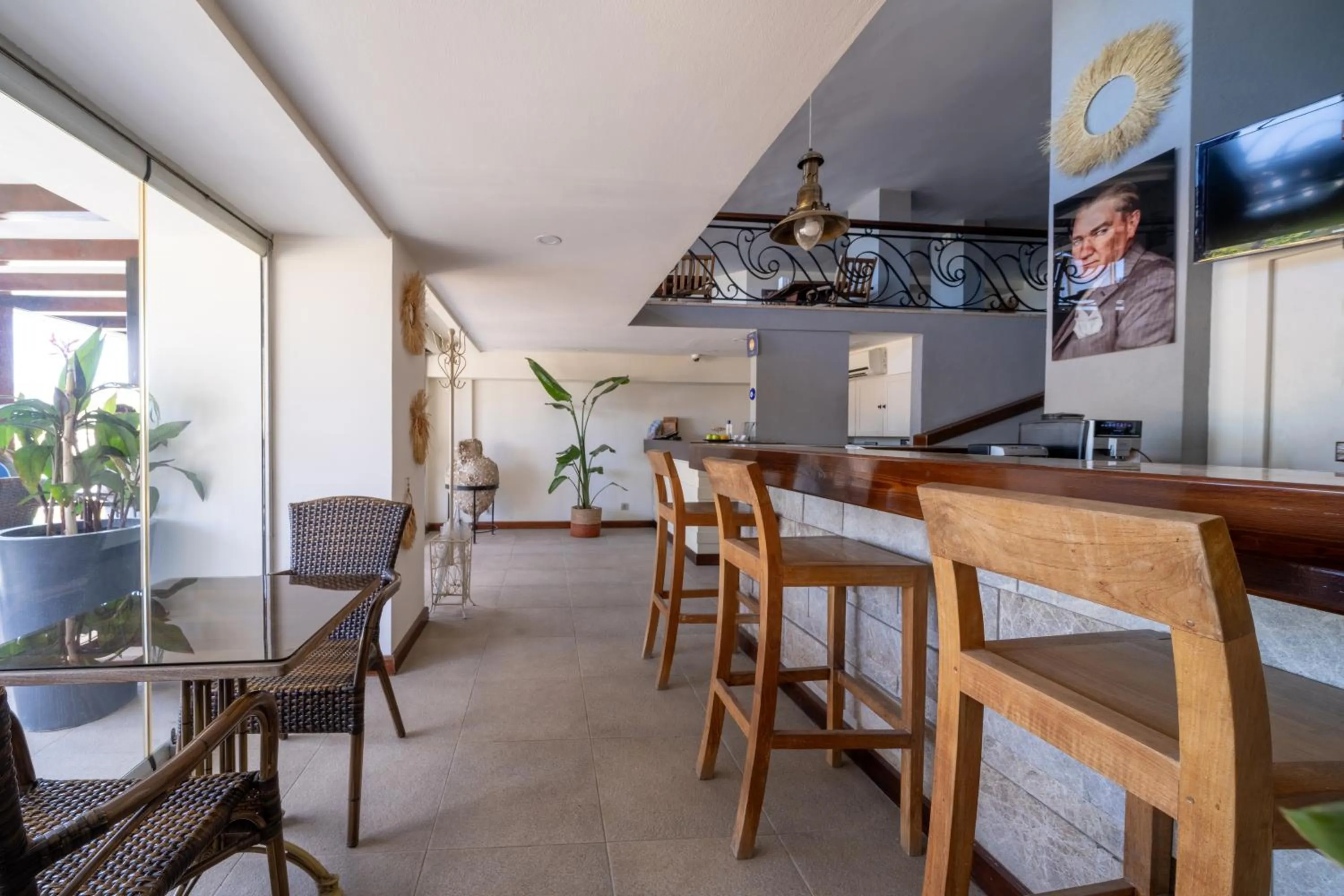 Lobby or reception in Bodrum Gulet Otel