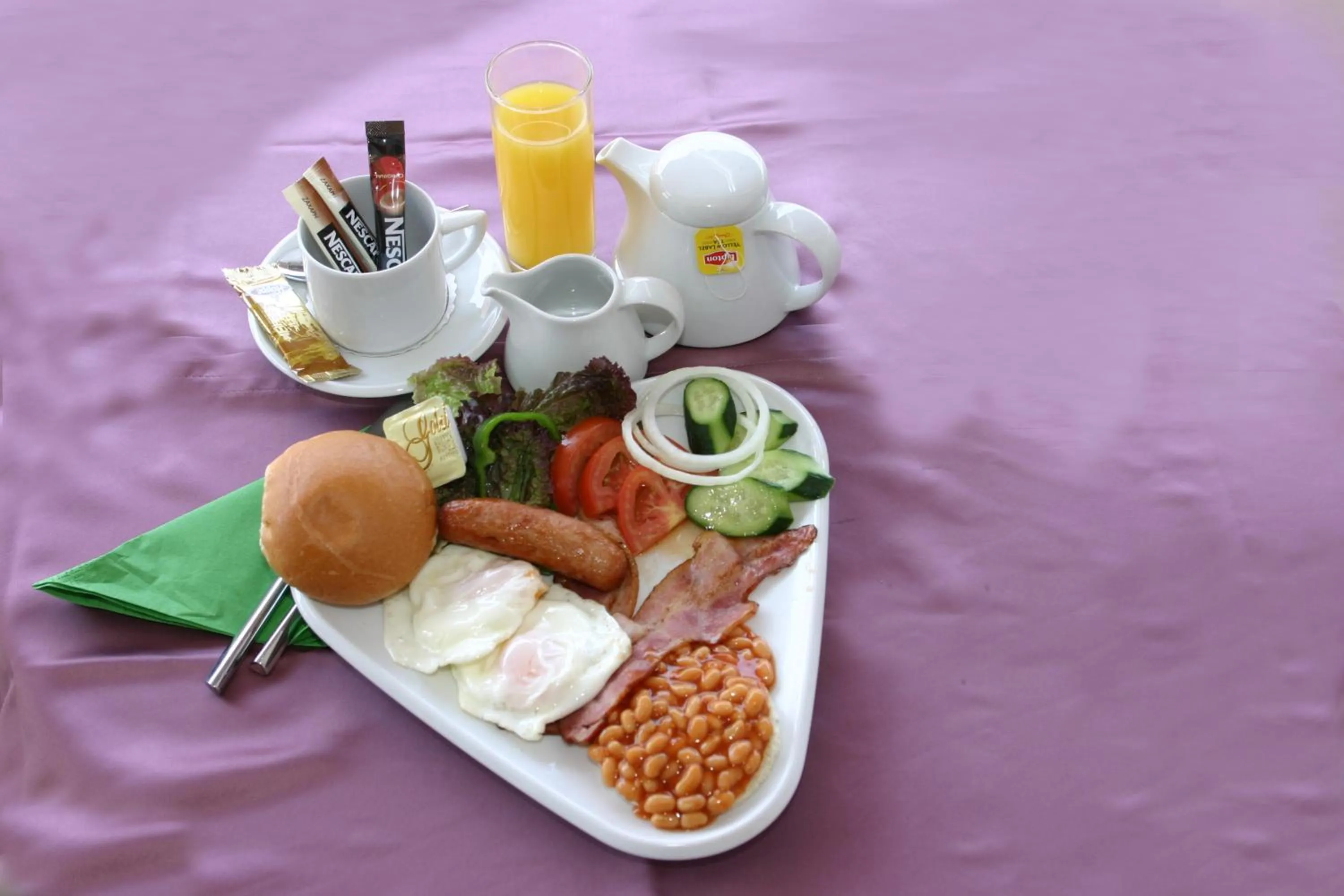 English/Irish breakfast in Eligonia Hotel Apartments