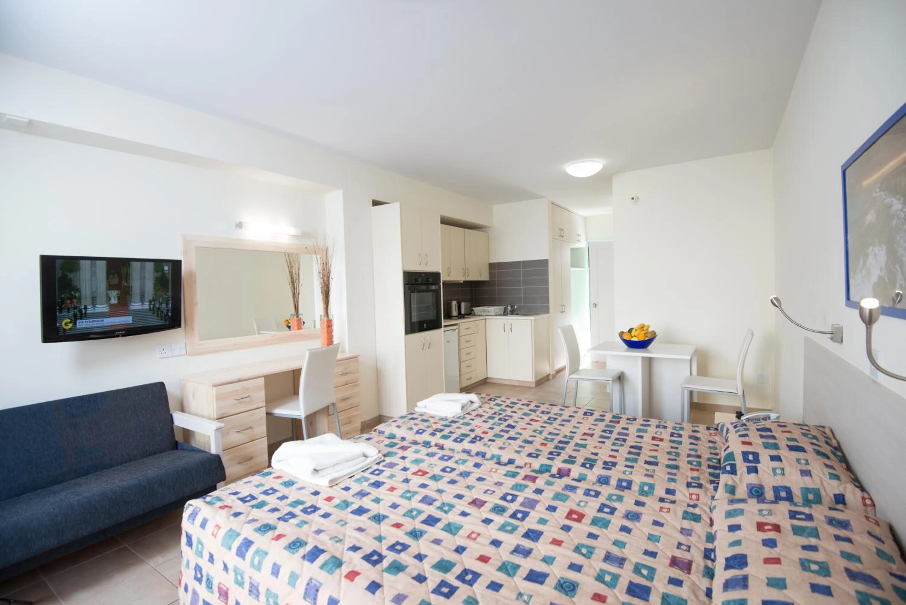 Photo of the whole room, Bed in Eligonia Hotel Apartments