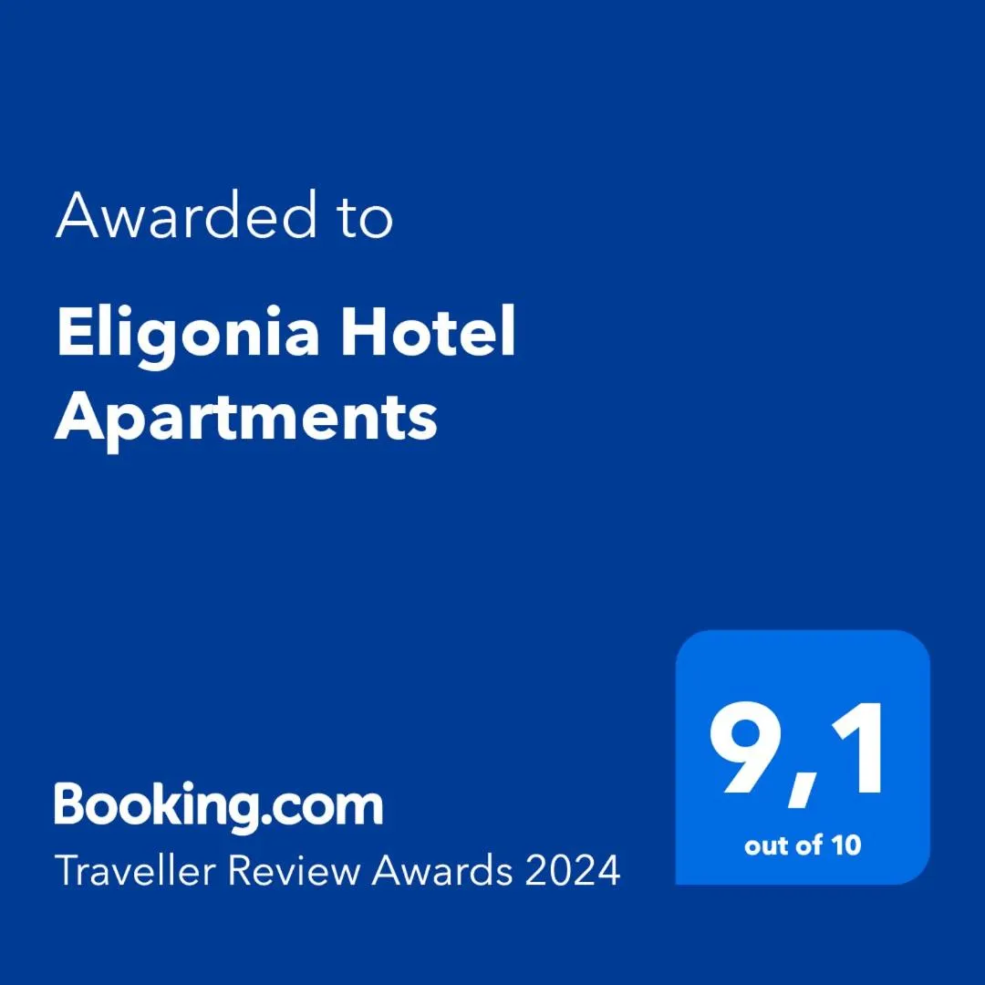 Certificate/Award in Eligonia Hotel Apartments