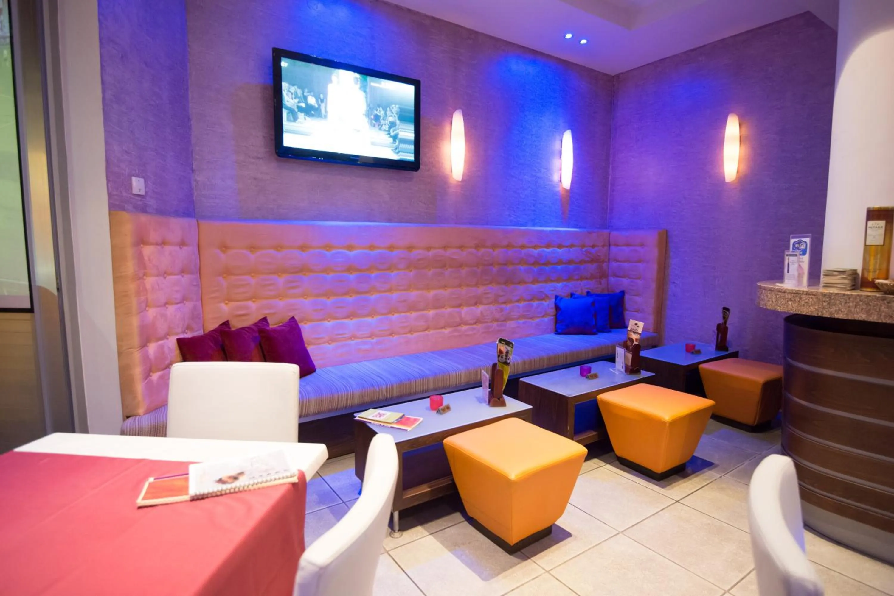Lounge or bar in Eligonia Hotel Apartments