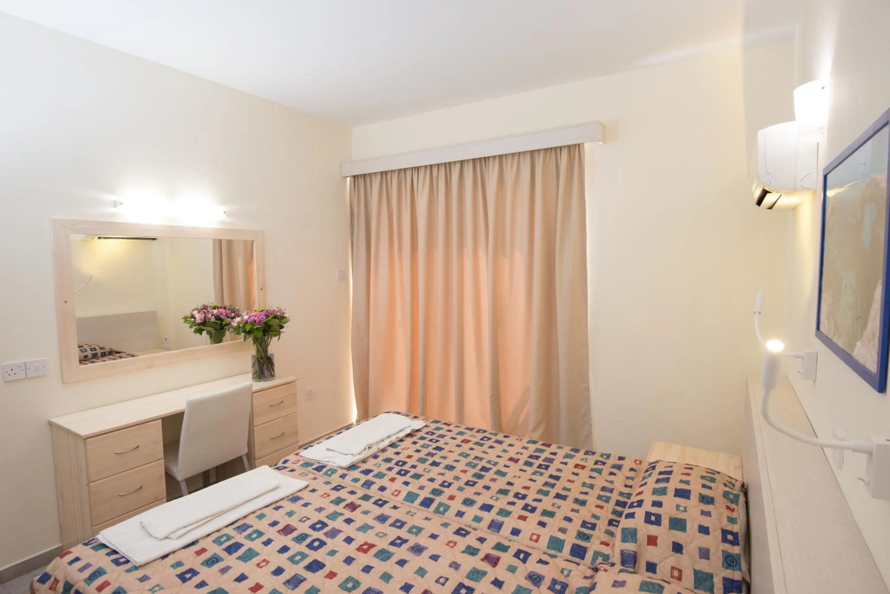 Bedroom, Bed in Eligonia Hotel Apartments