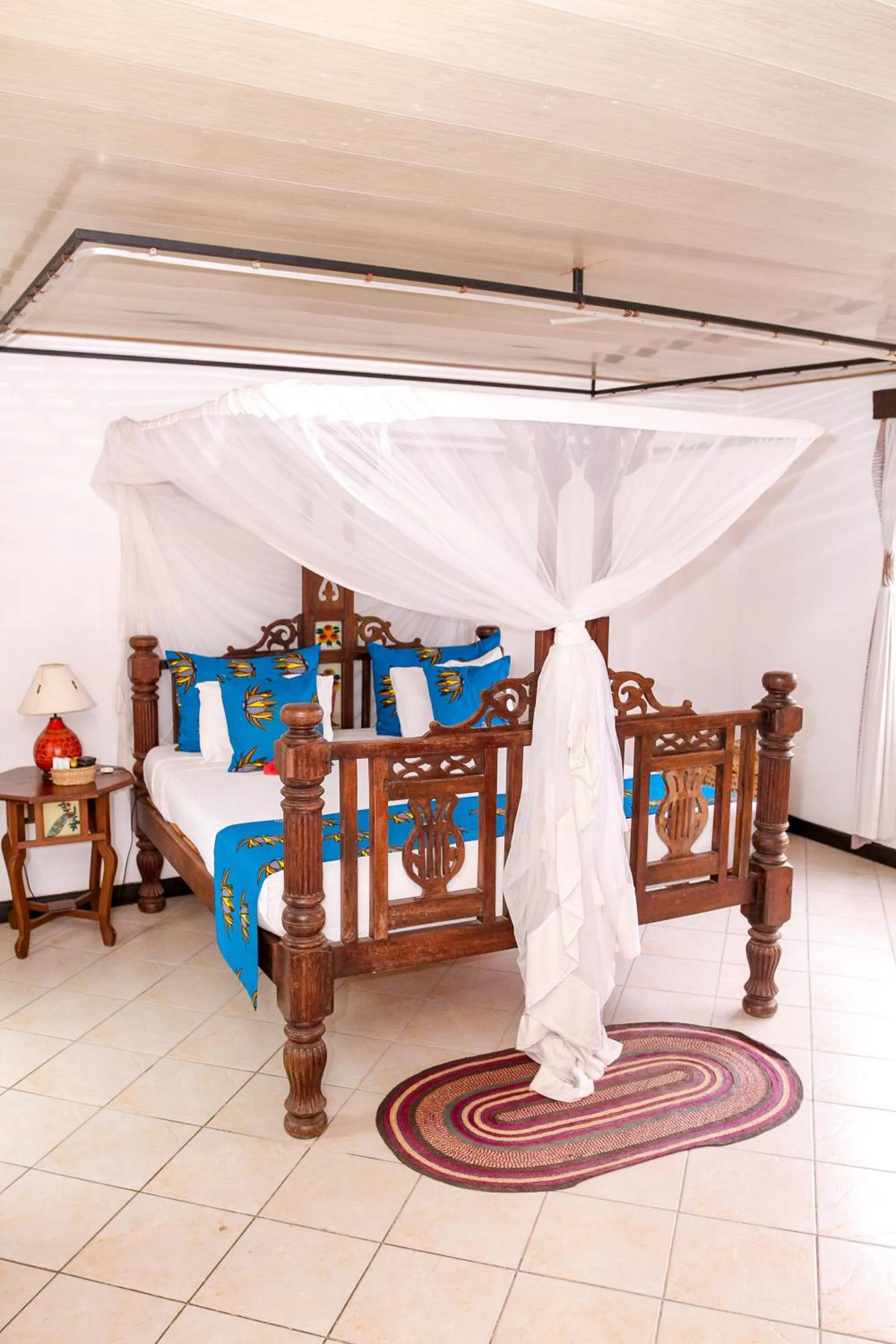 Bed in Kahama Hotel Mombasa