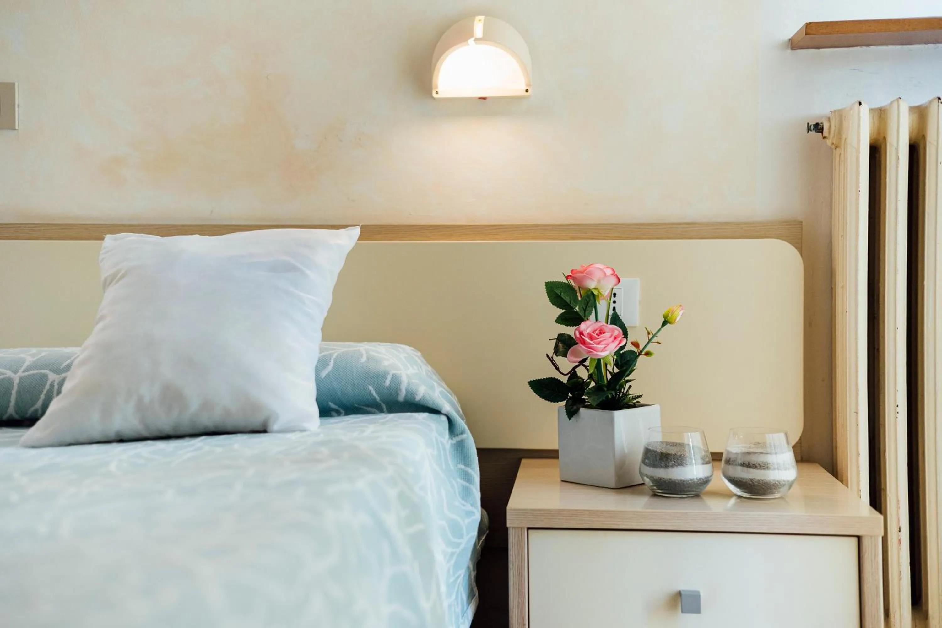 Bed in Hotel Atlantic