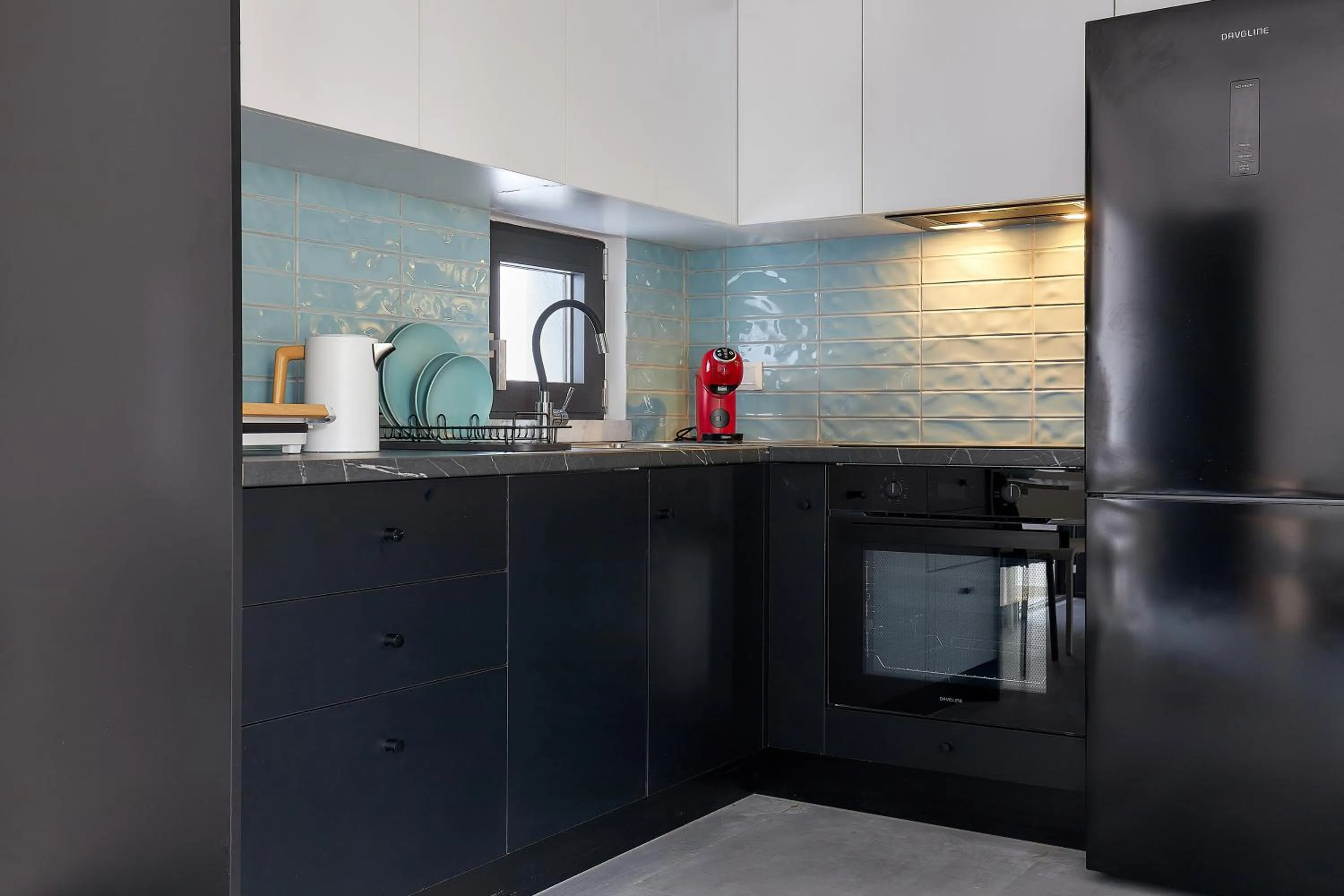 Coffee/tea facilities in MichELe Luxury apartments by Smaris Collection