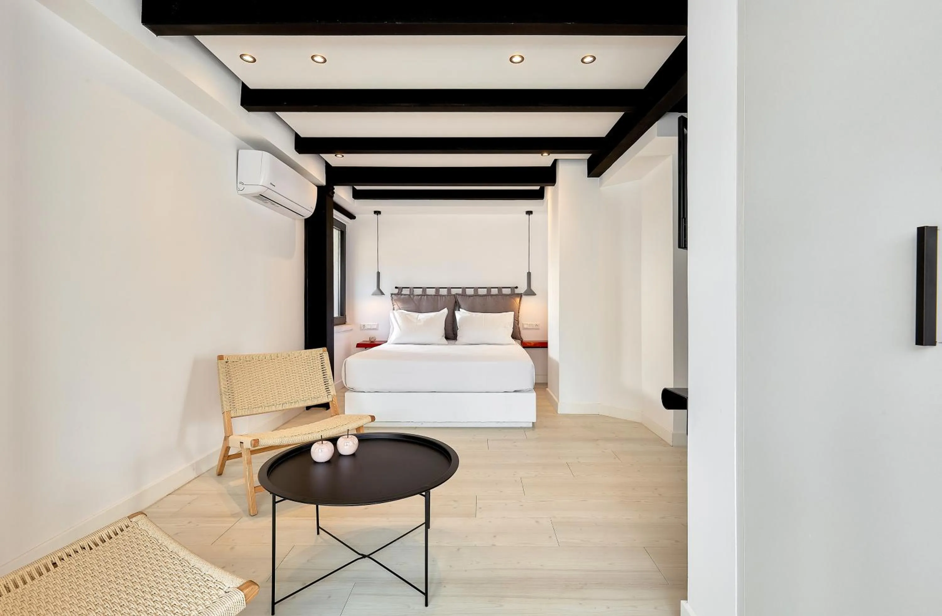 Bed in MichELe Luxury apartments by Smaris Collection