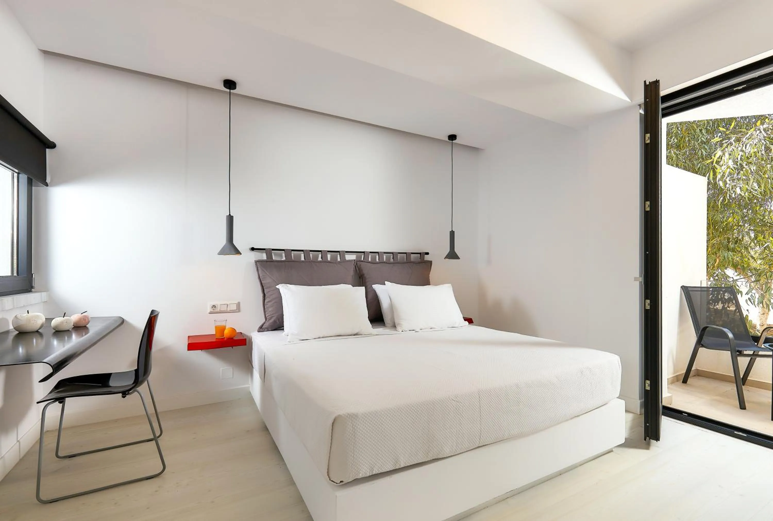 Bed in MichELe Luxury apartments by Smaris Collection