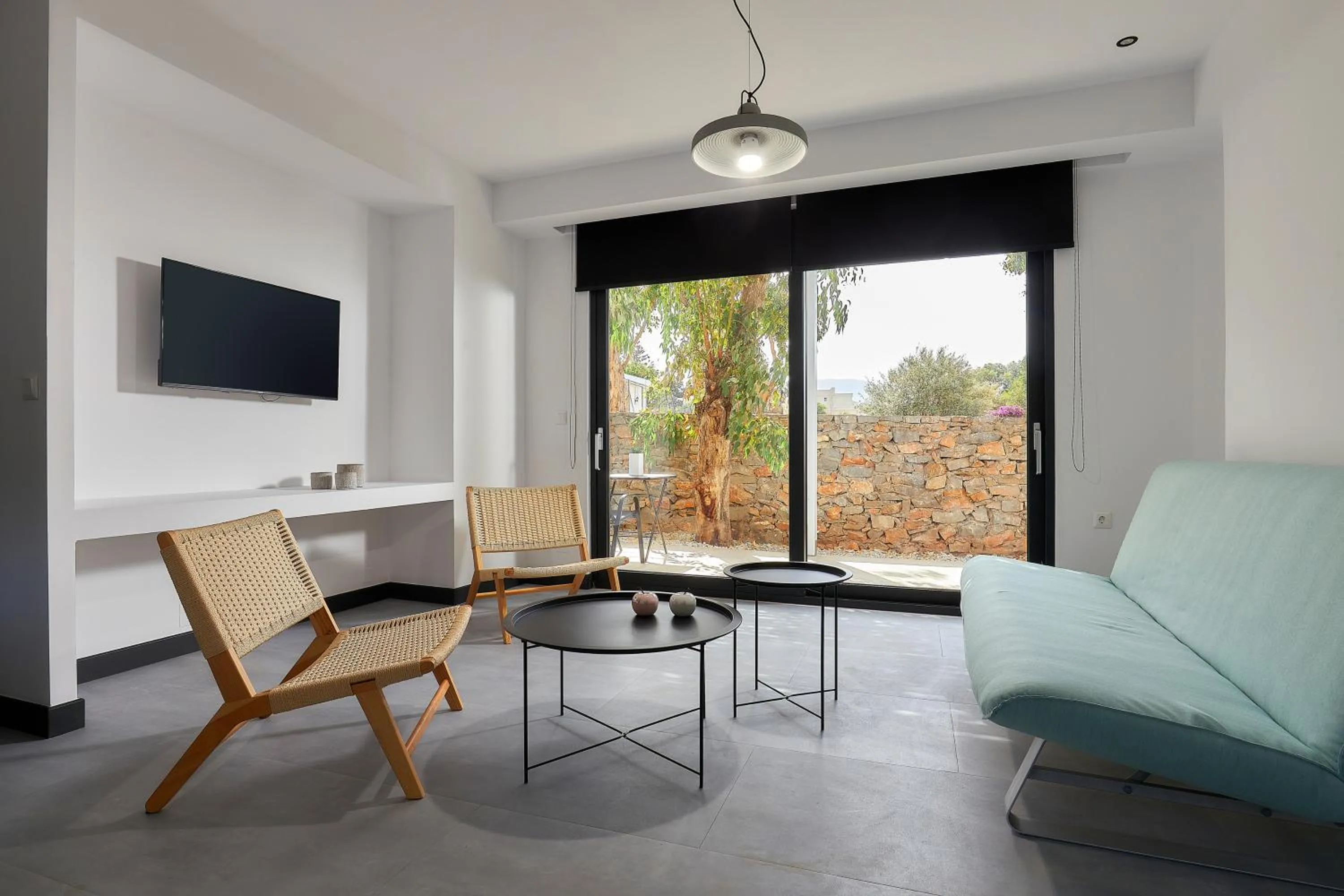 Living room in MichELe Luxury apartments by Smaris Collection