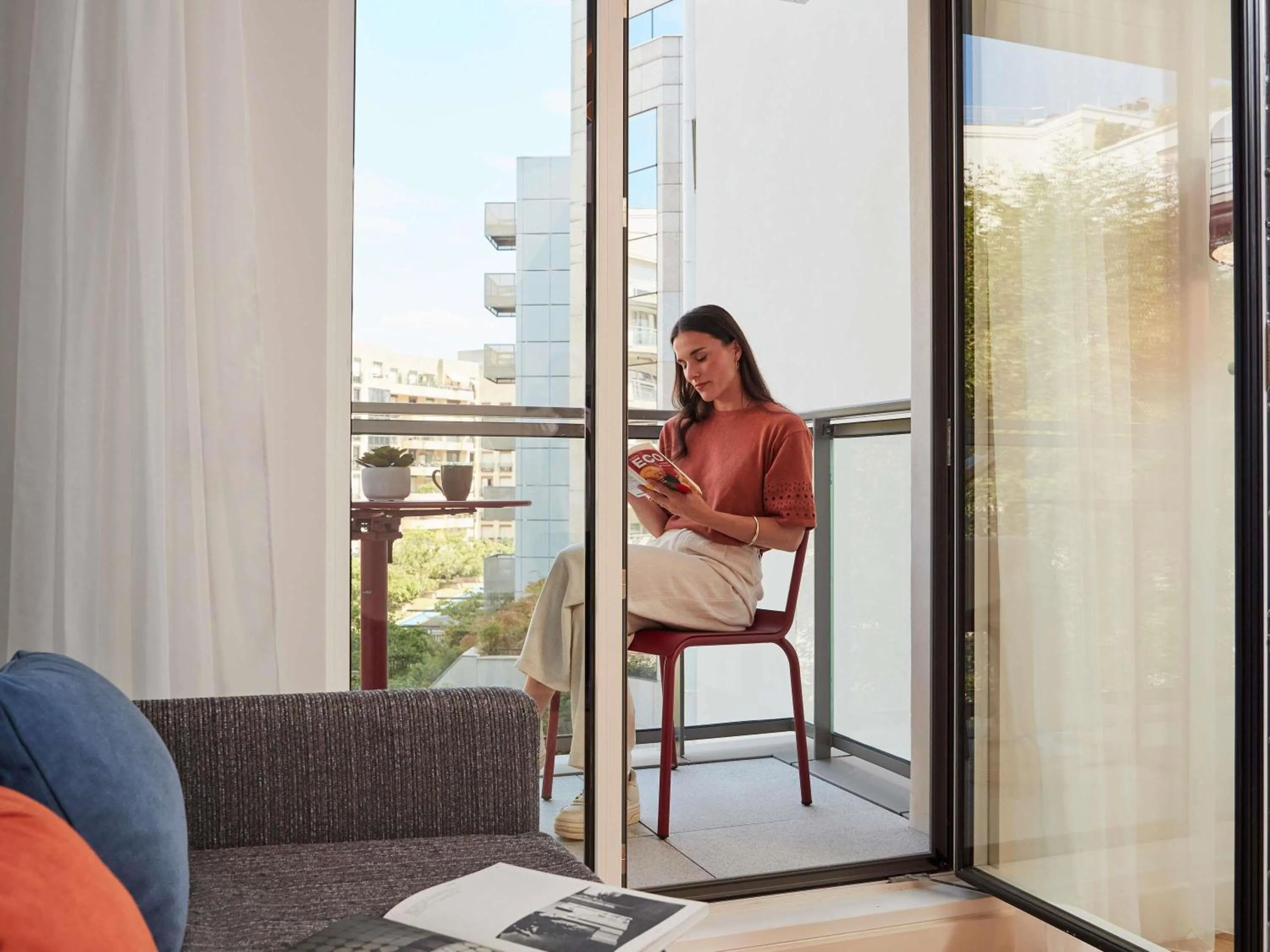 Bedroom in Aparthotel Adagio Paris Boulogne