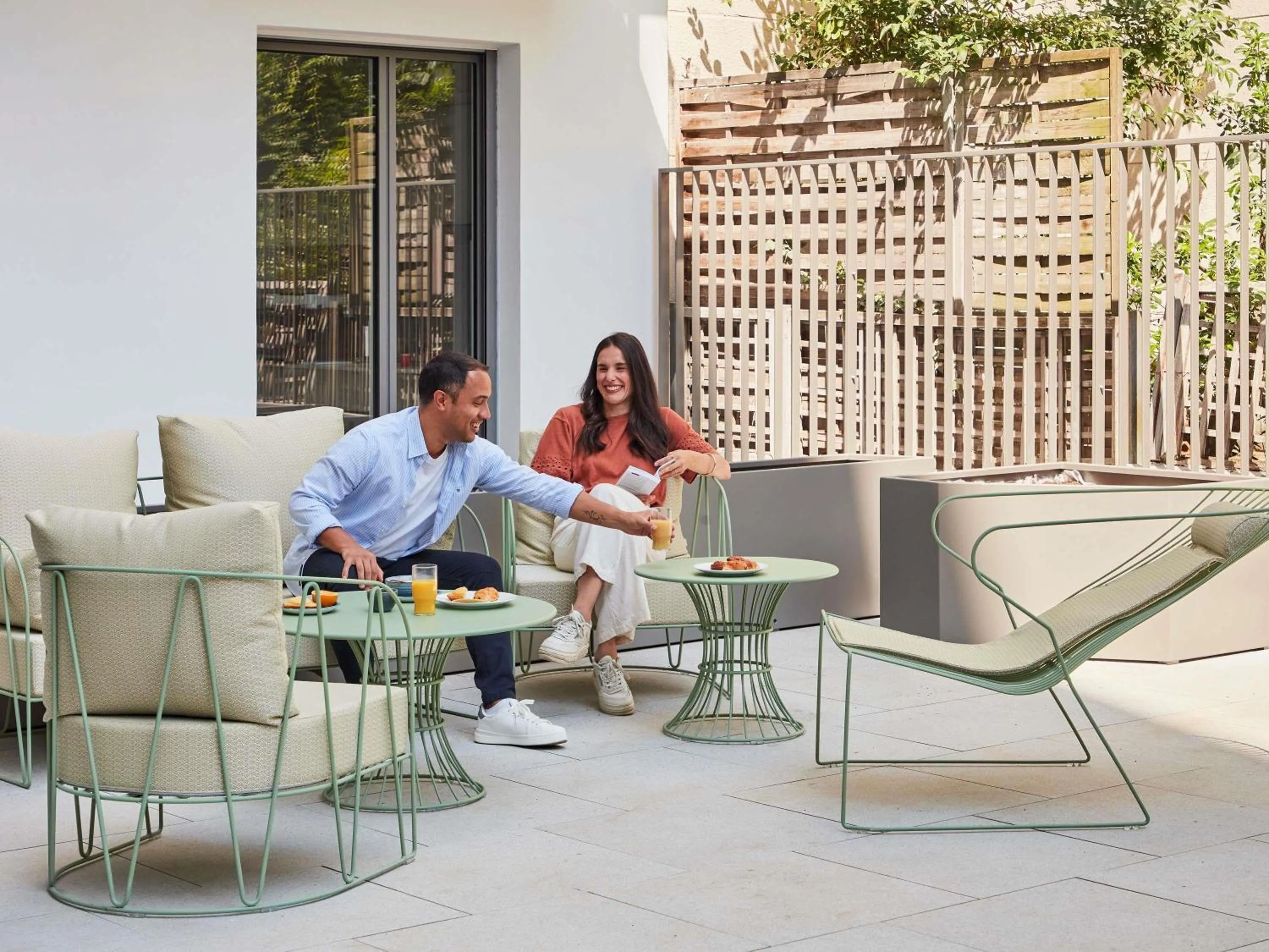 Property building in Aparthotel Adagio Paris Boulogne