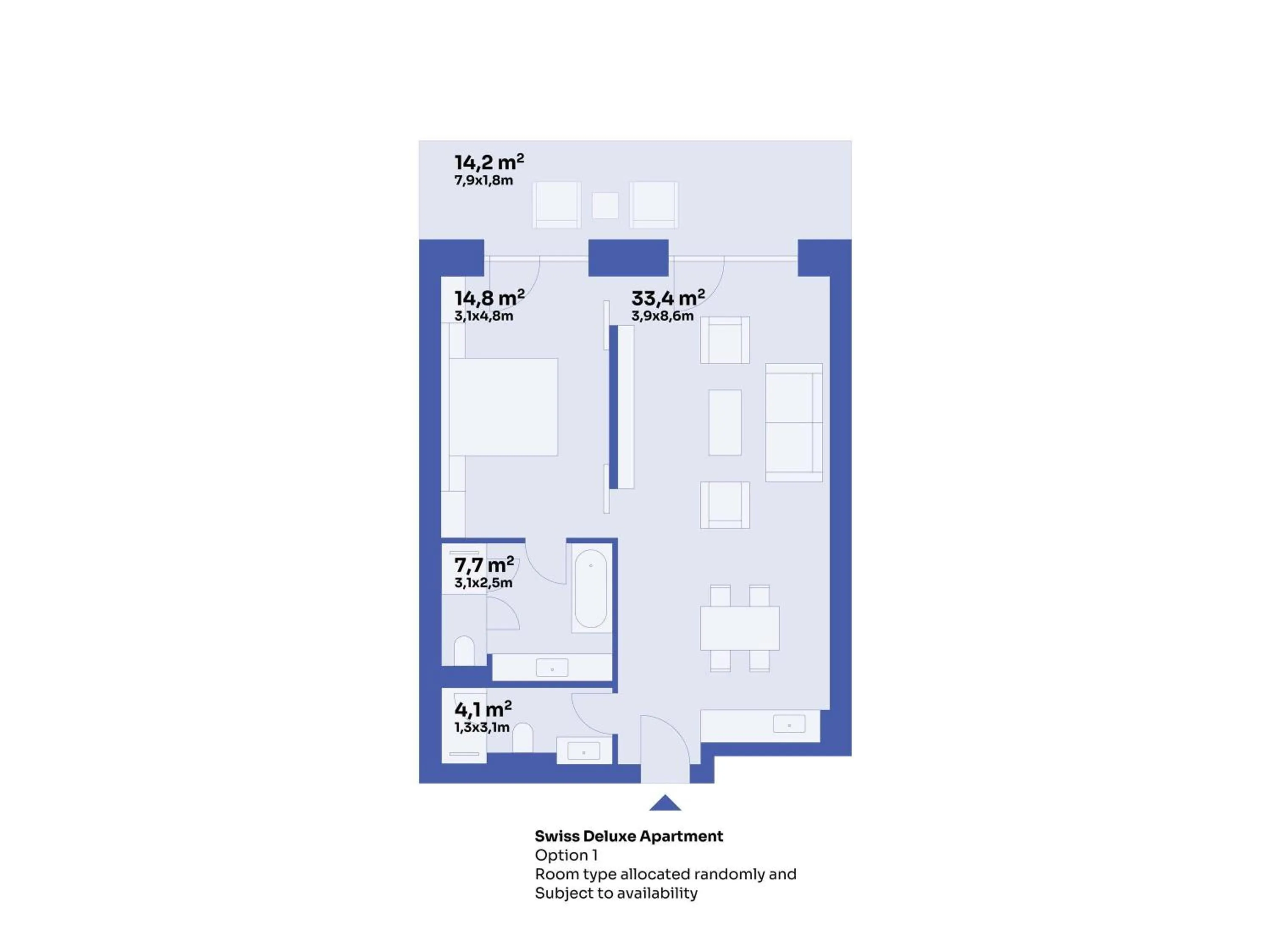 Bedroom in Swissôtel Poiana Brasov