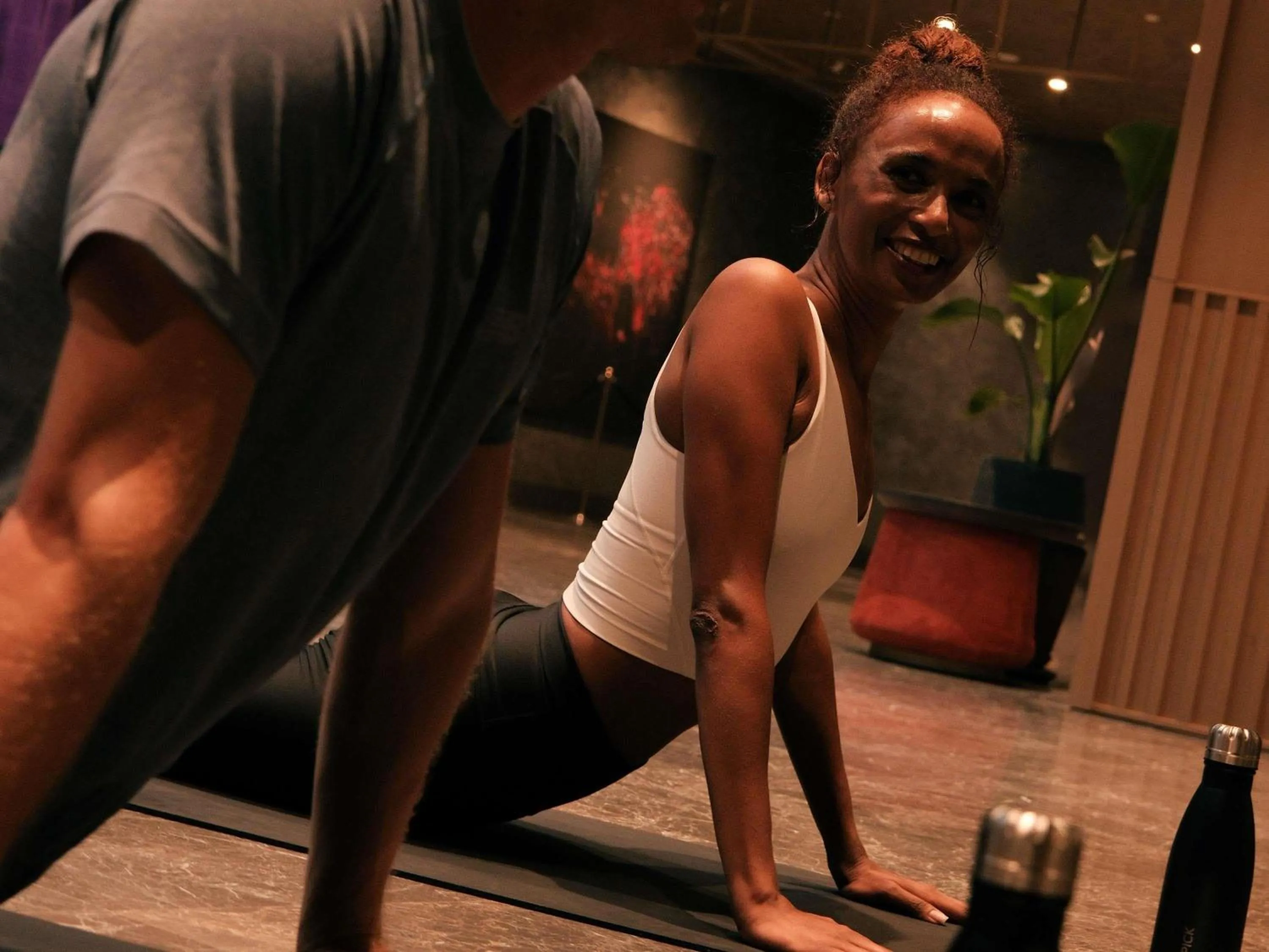 Fitness centre/facilities in Mövenpick Hotel Istanbul Marmara Sea