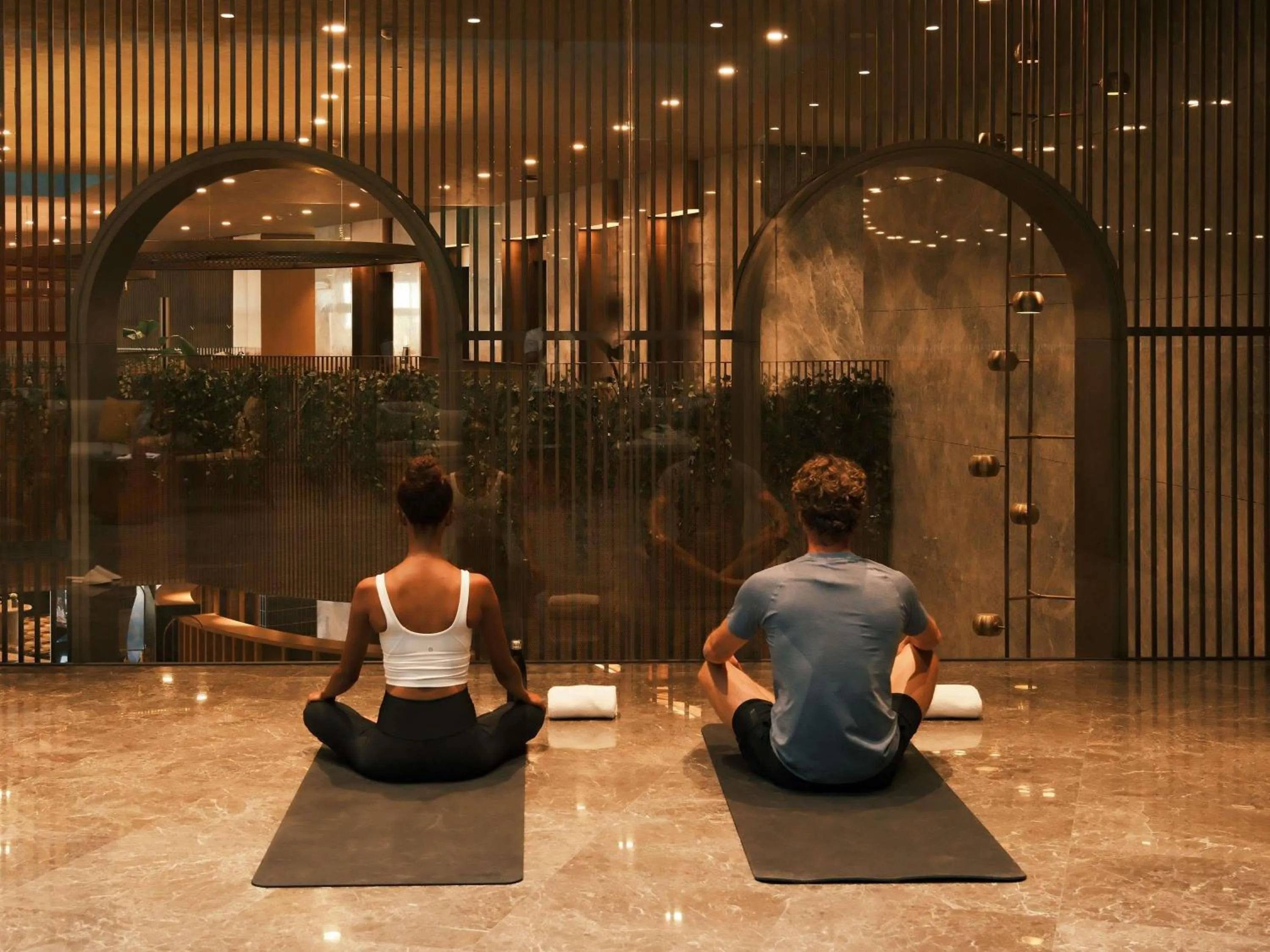 Fitness centre/facilities in Mövenpick Hotel Istanbul Marmara Sea