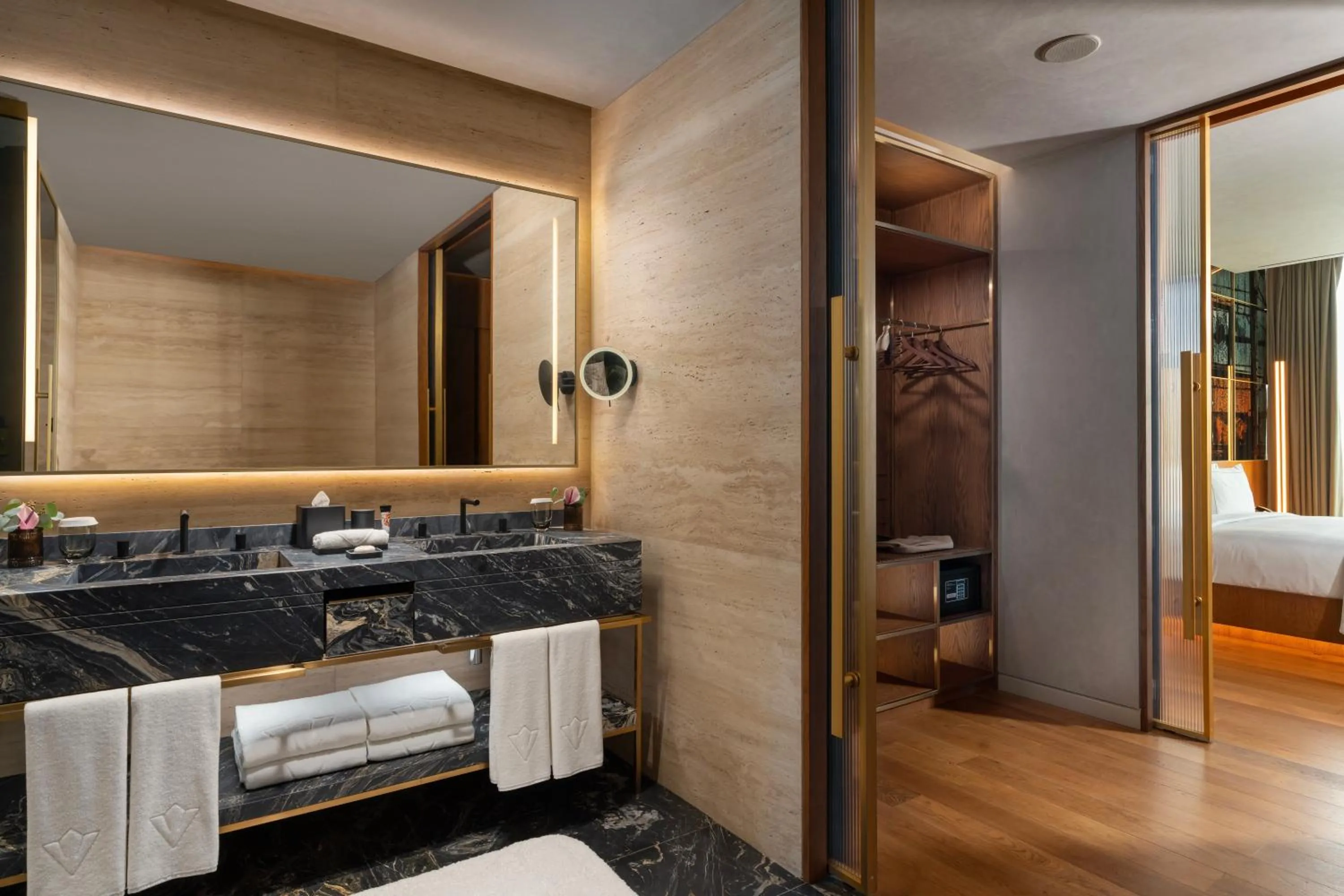 Bed in Rixos Tersane Istanbul