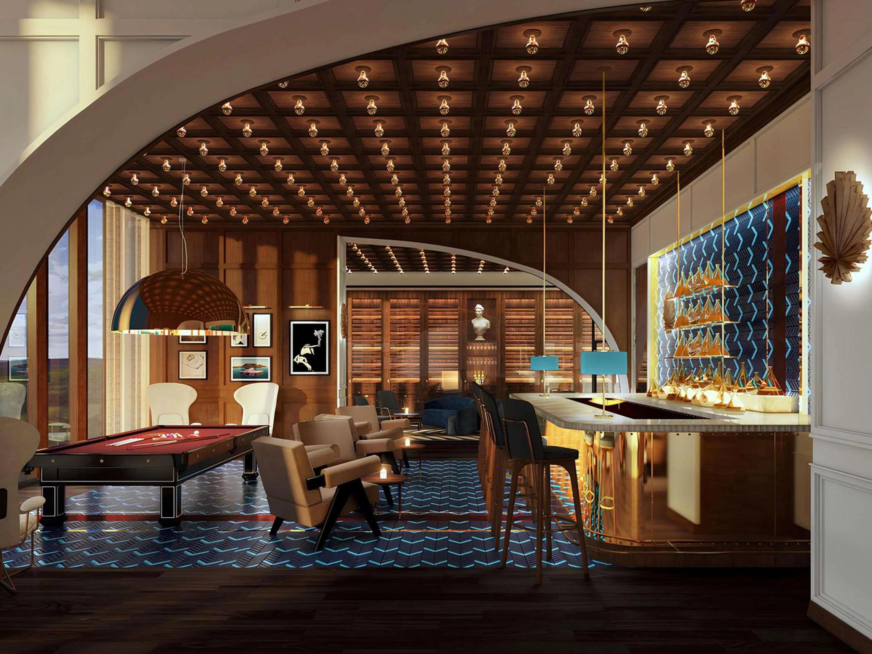Lounge or bar in Rixos Tersane Istanbul