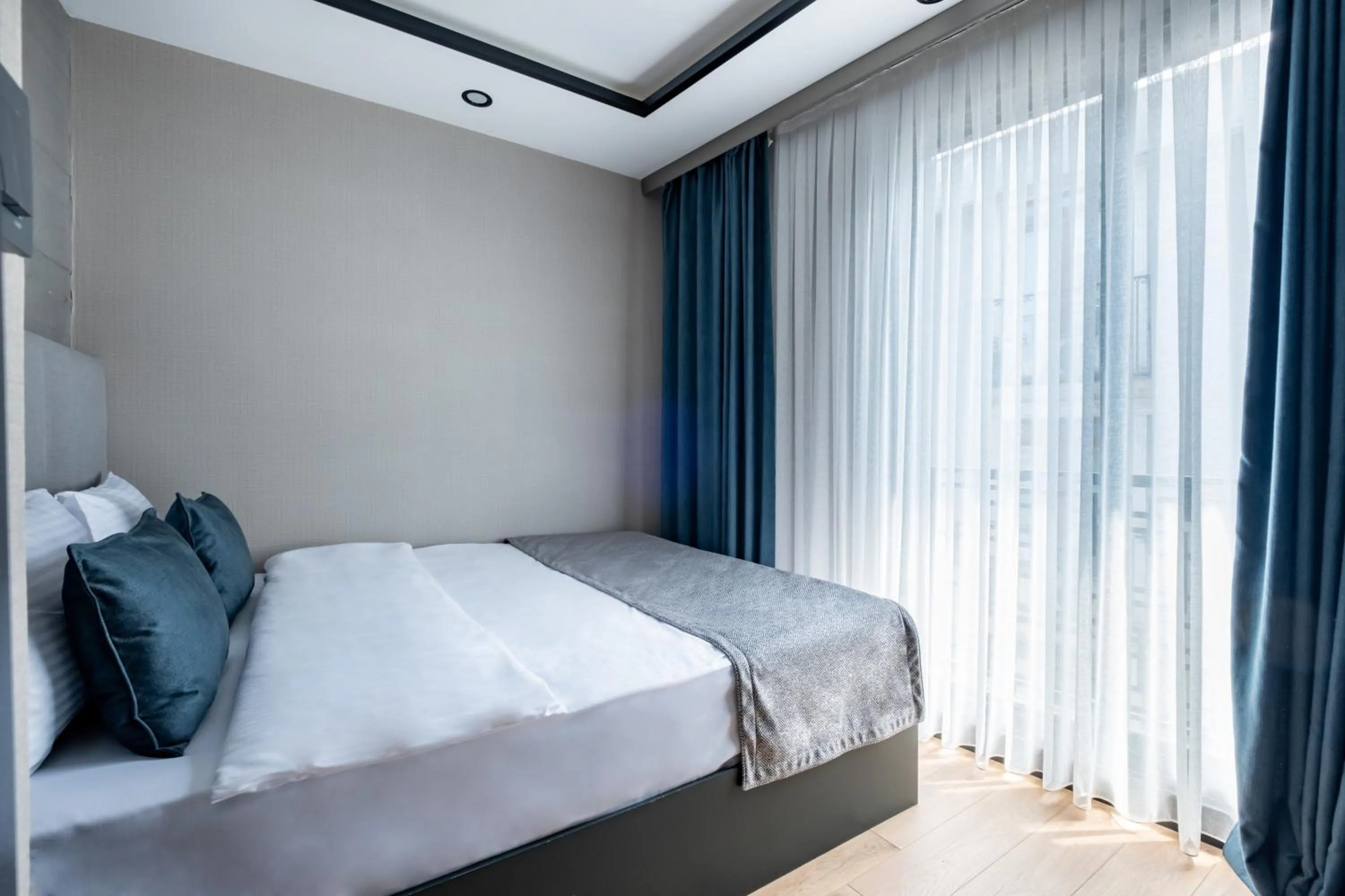 Bedroom, Bed in The Row Suites Taksim