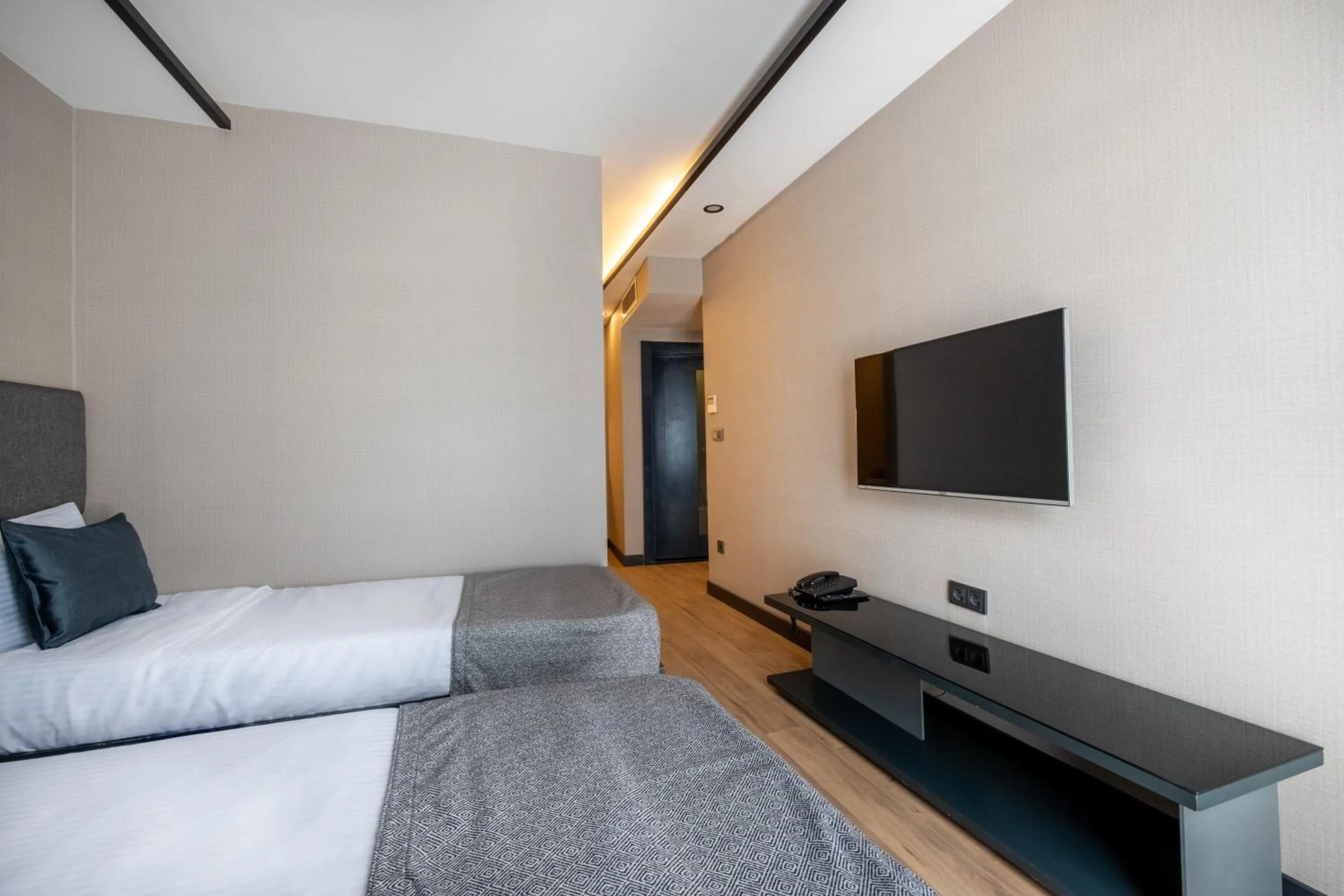 Bedroom, Bed in The Row Suites Taksim