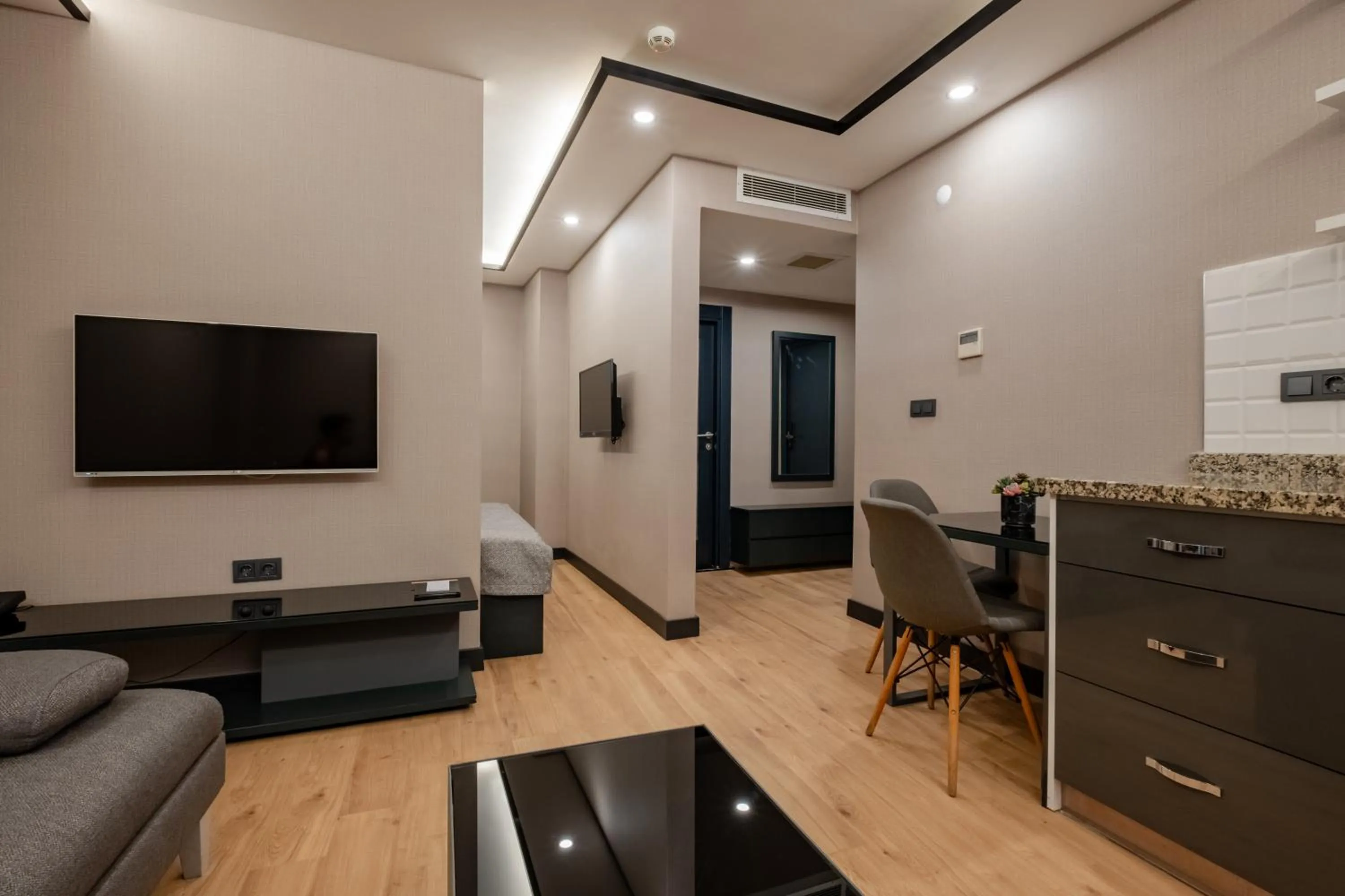 Kitchen or kitchenette in The Row Suites Taksim