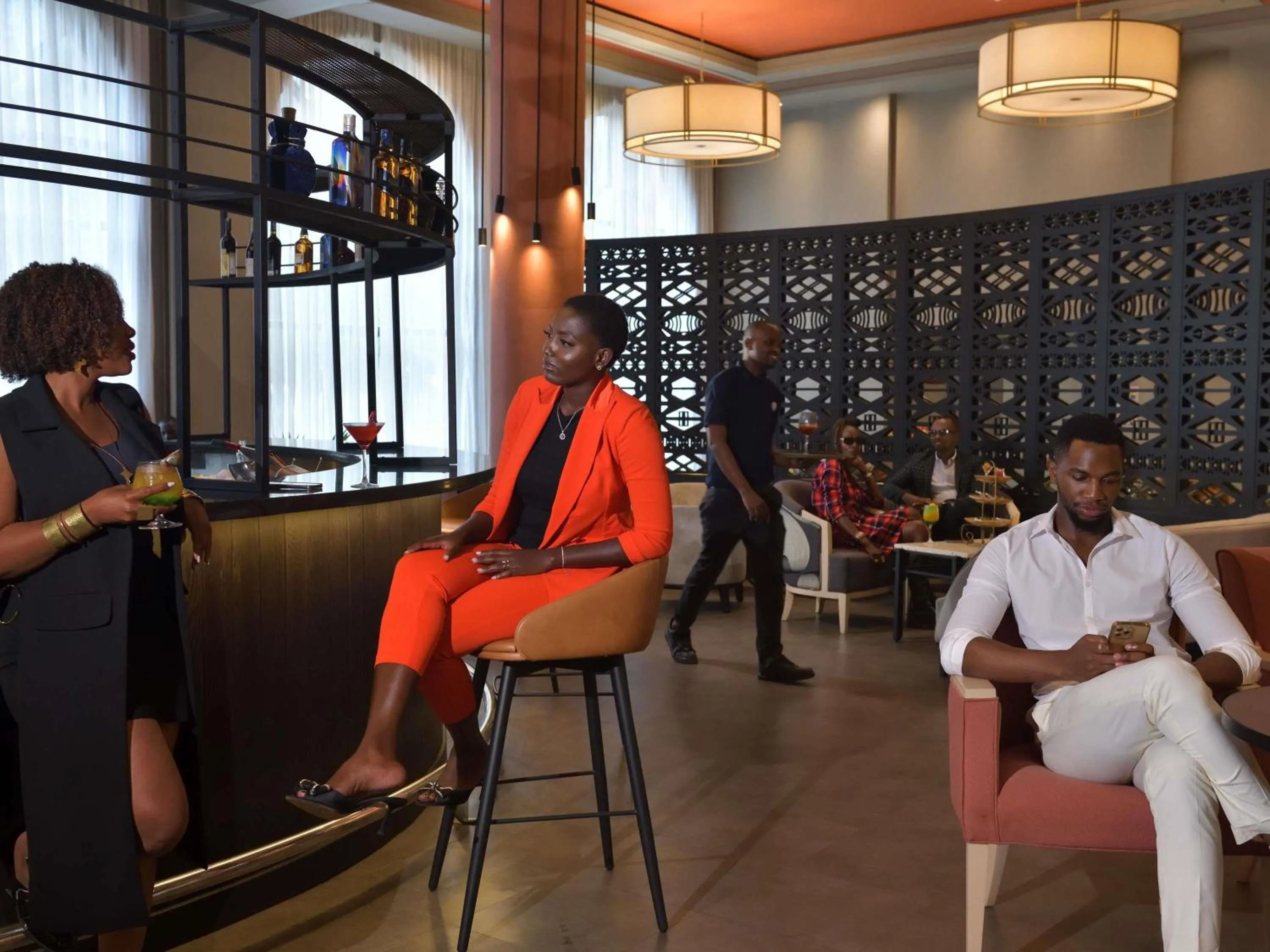 Lounge or bar in Pullman Nairobi Upper Hill