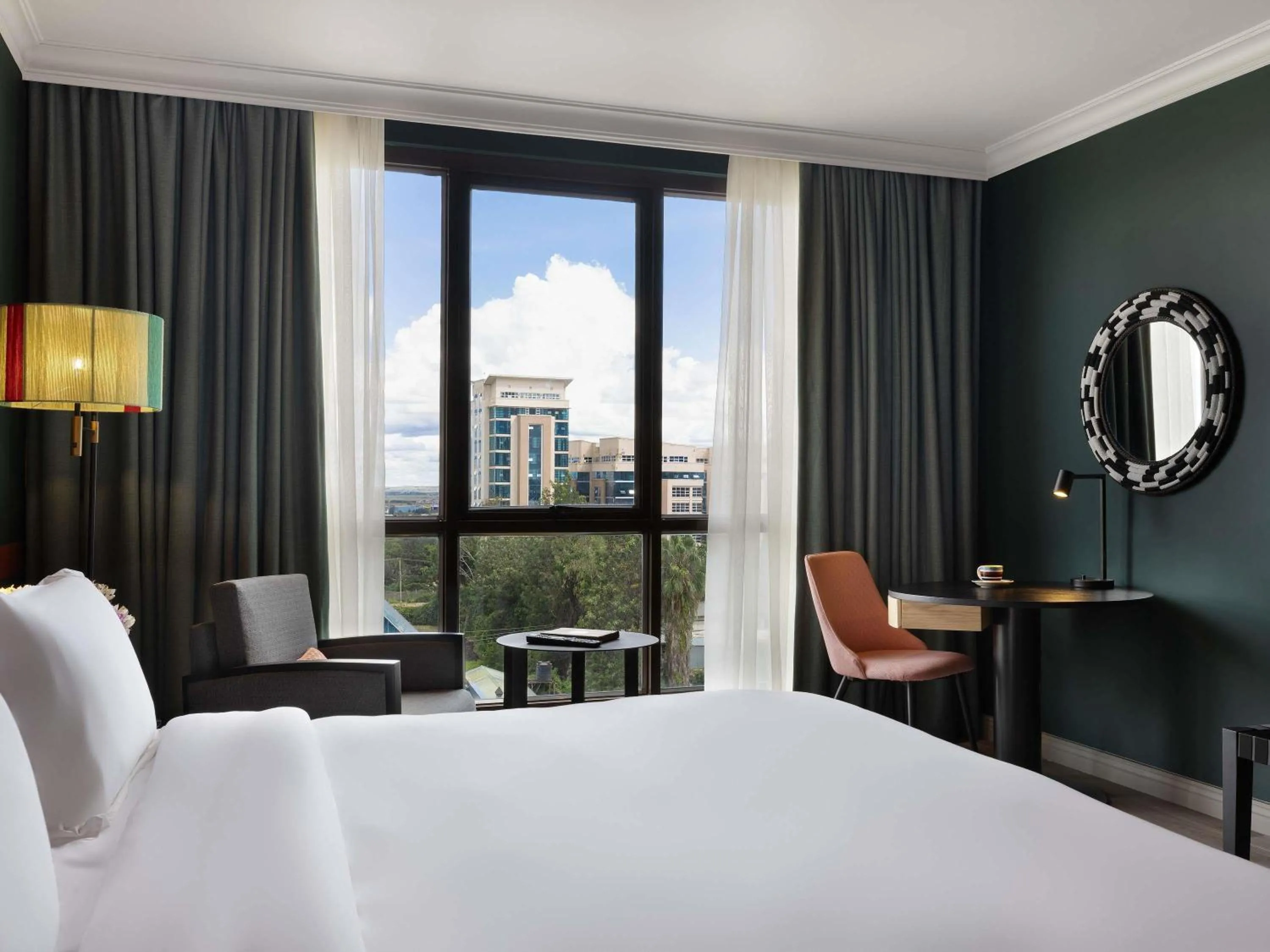 Bedroom, Bed in Pullman Nairobi Upper Hill