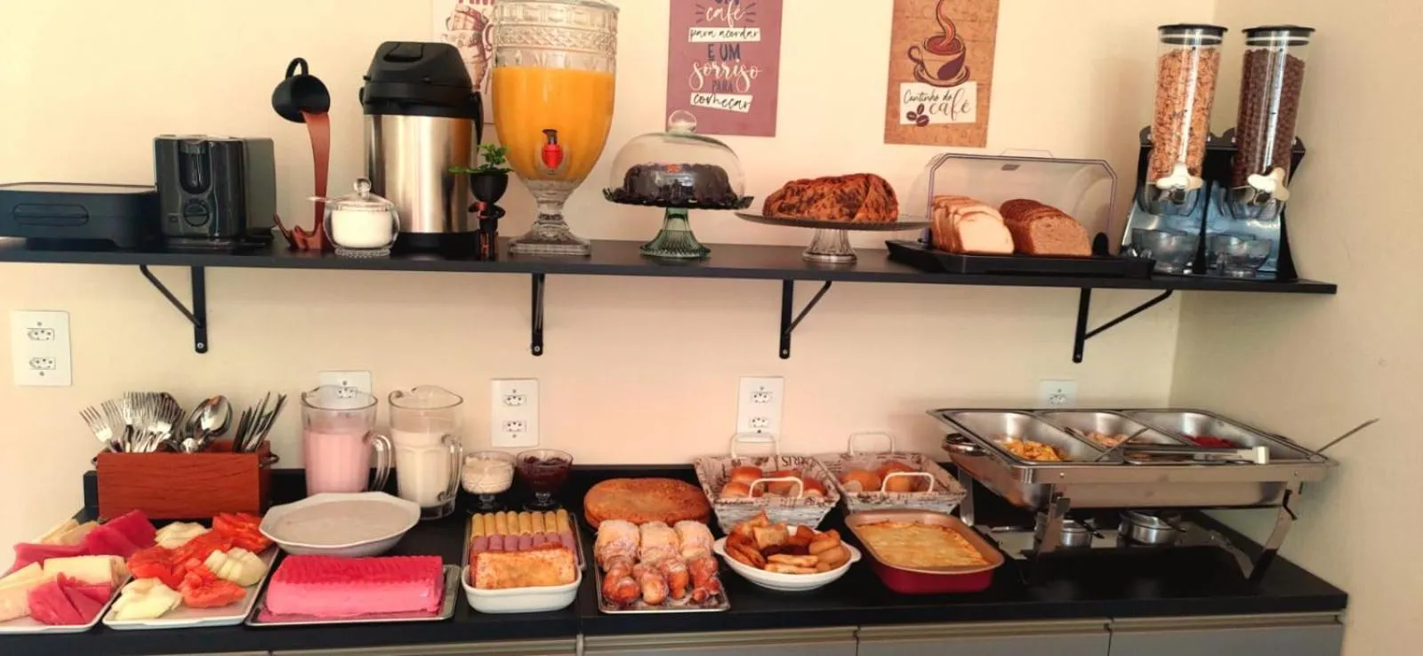 Breakfast in Pousada Perola da Praia