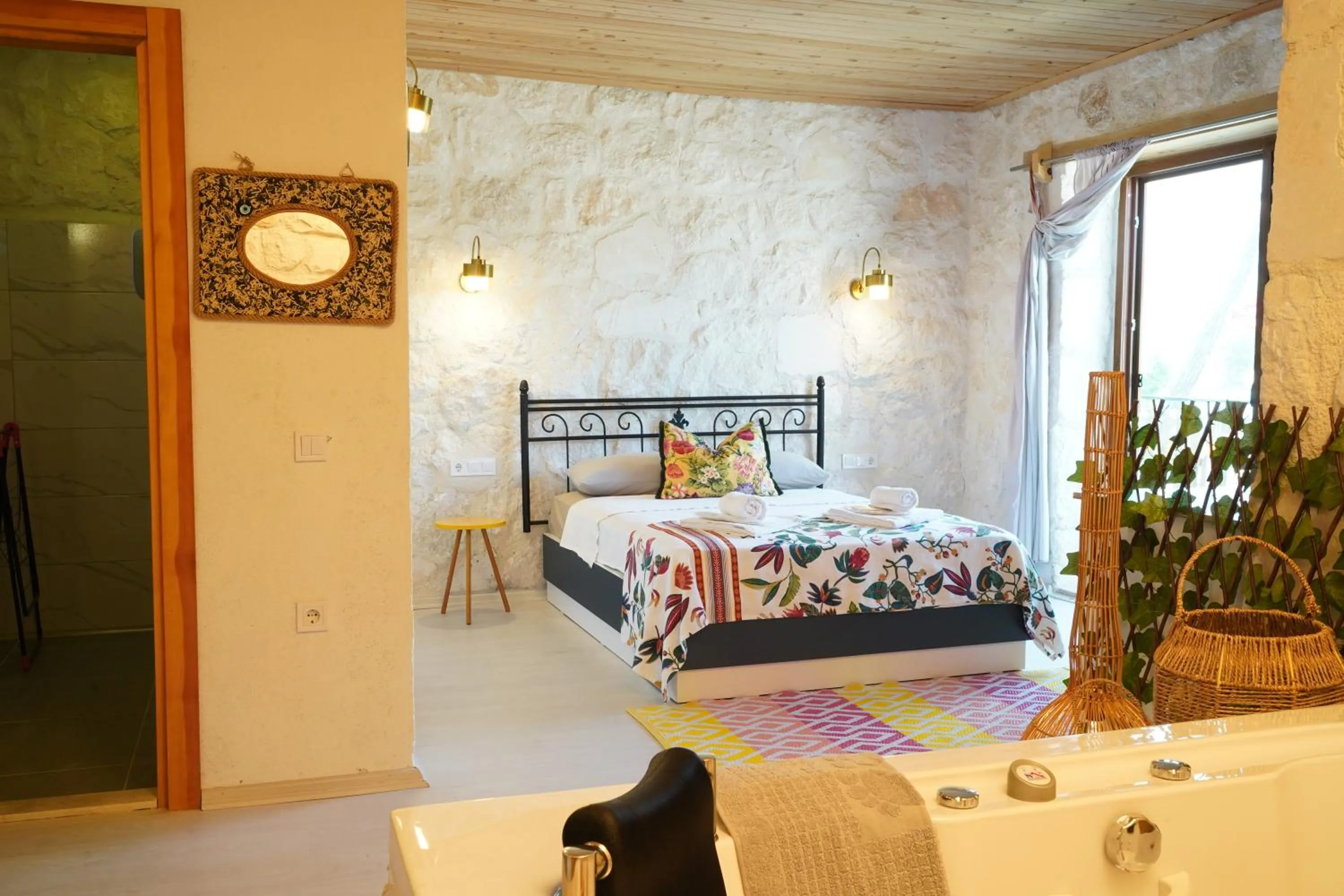 Bed in Kandybos Eco Farm Village