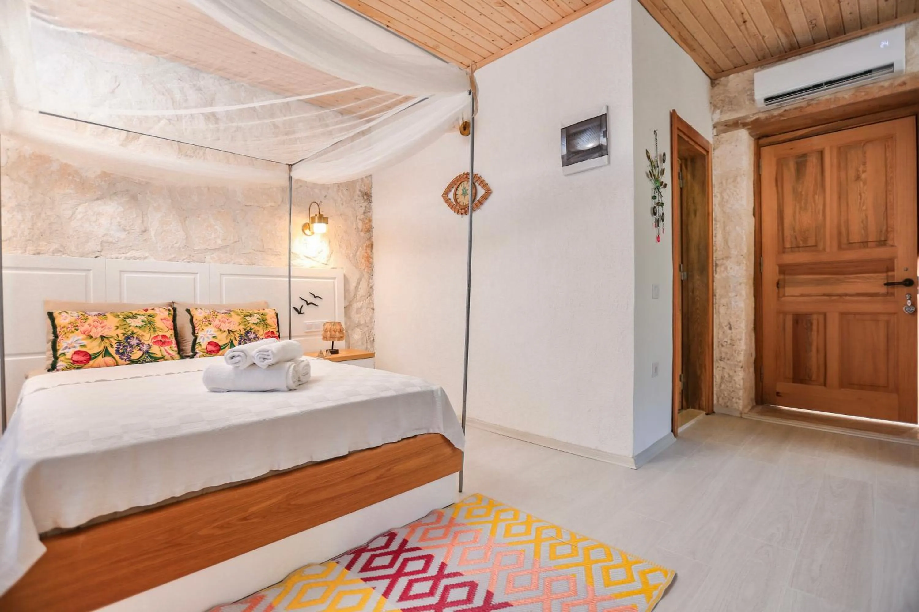 Bed in Kandybos Eco Farm Village