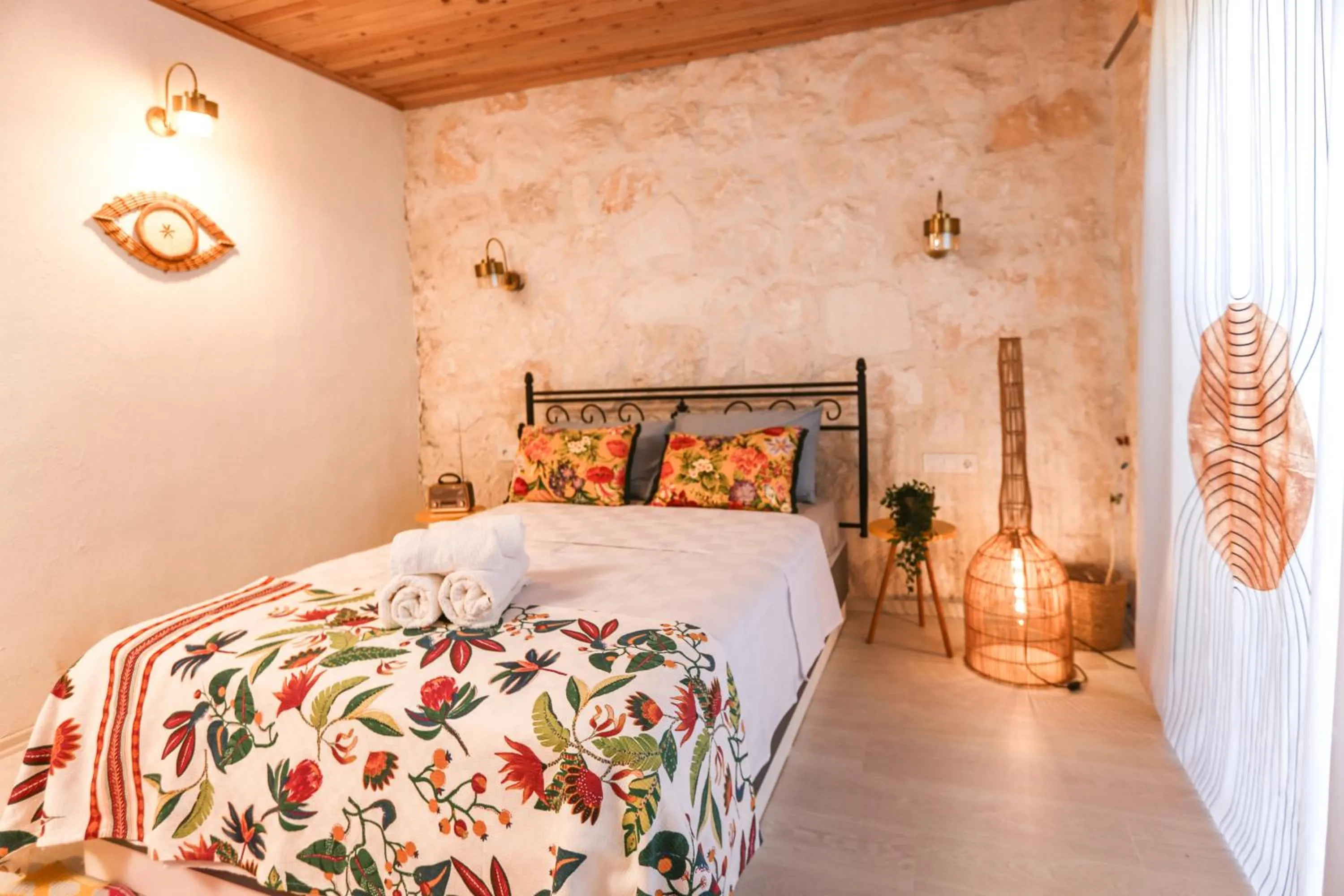 Bed in Kandybos Eco Farm Village