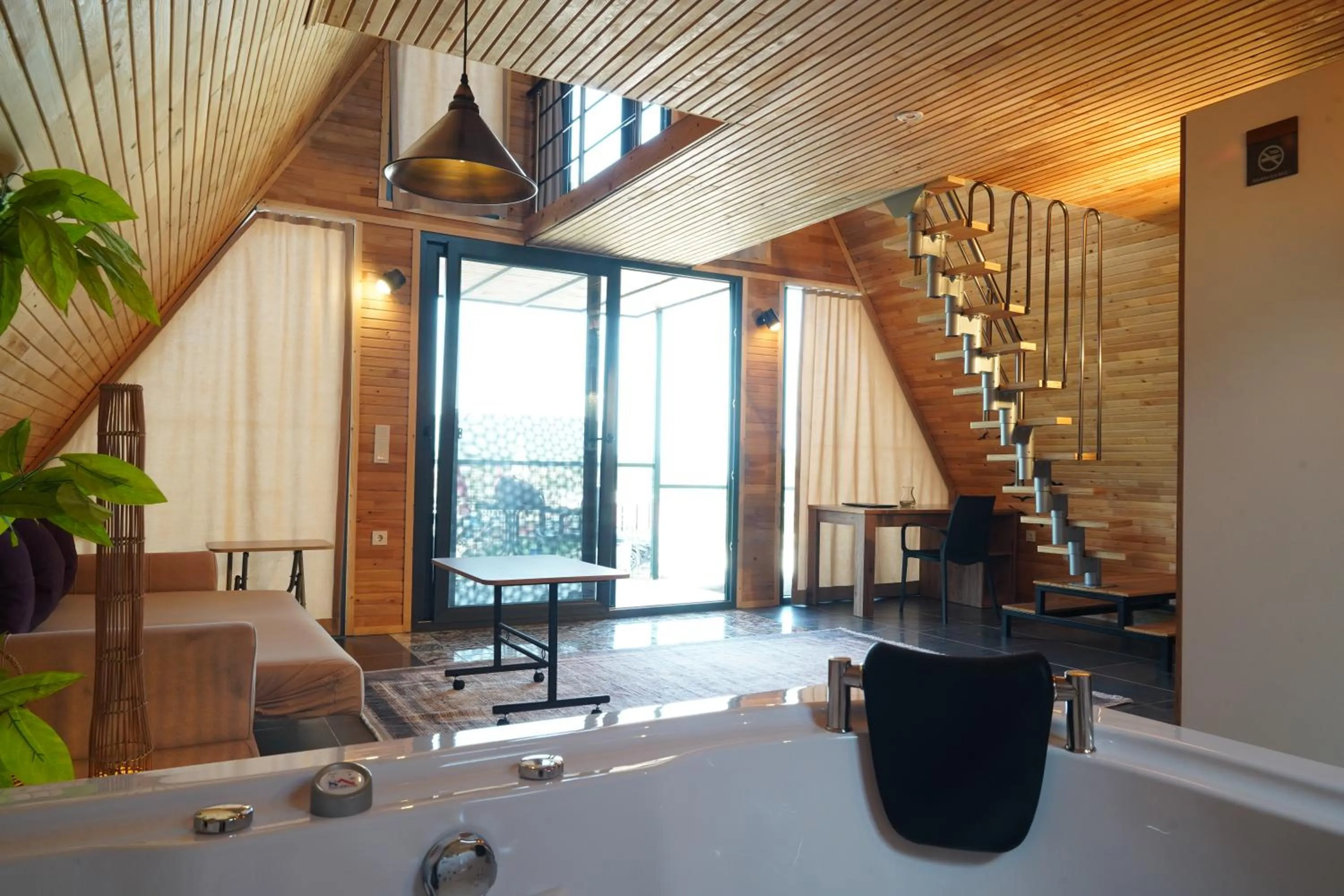 Seating area in Kandybos Eco Farm Village