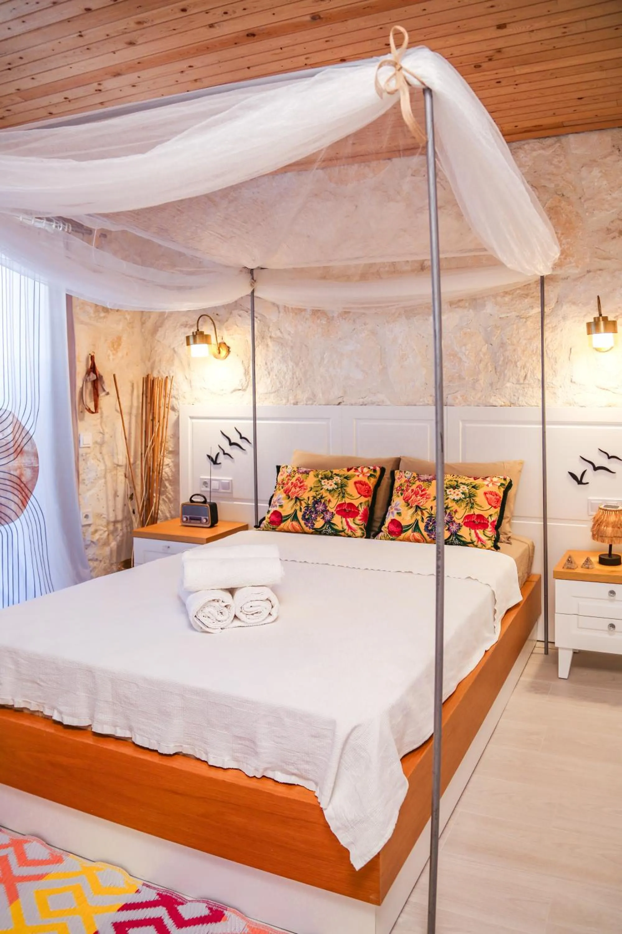 Bed in Kandybos Eco Farm Village