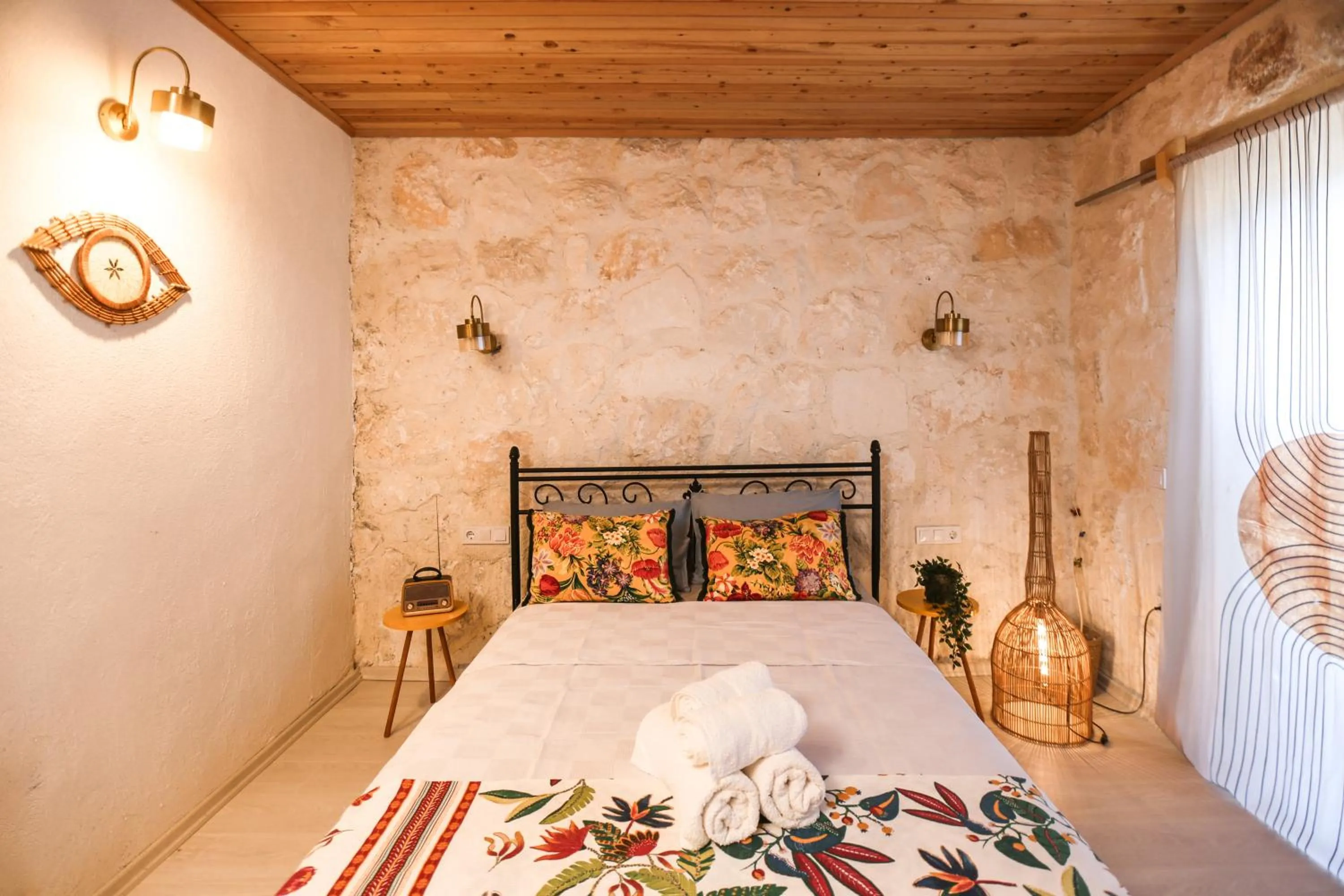 Bed in Kandybos Eco Farm Village