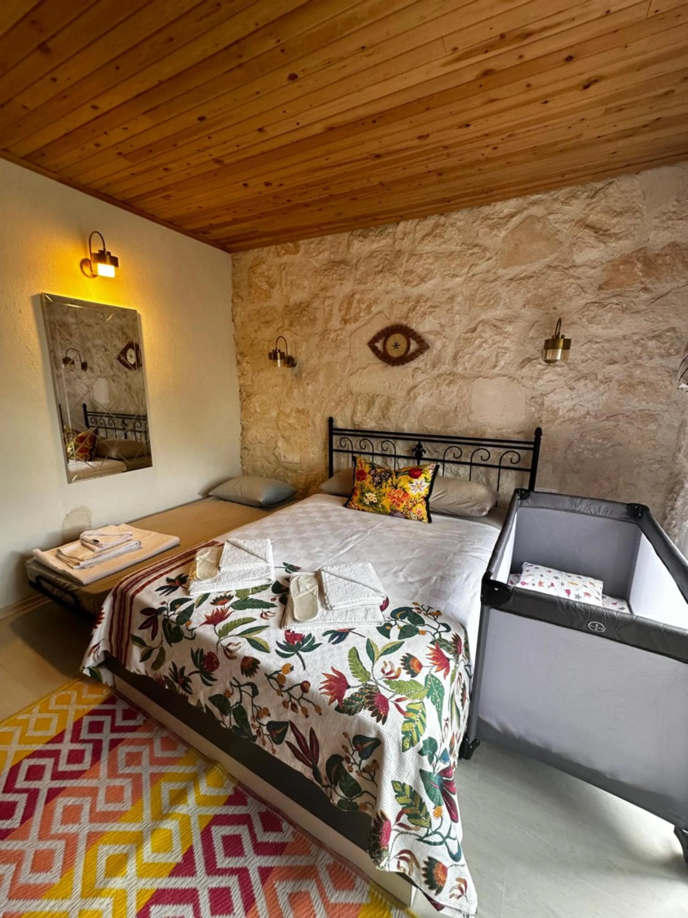 Bed in Kandybos Eco Farm Village