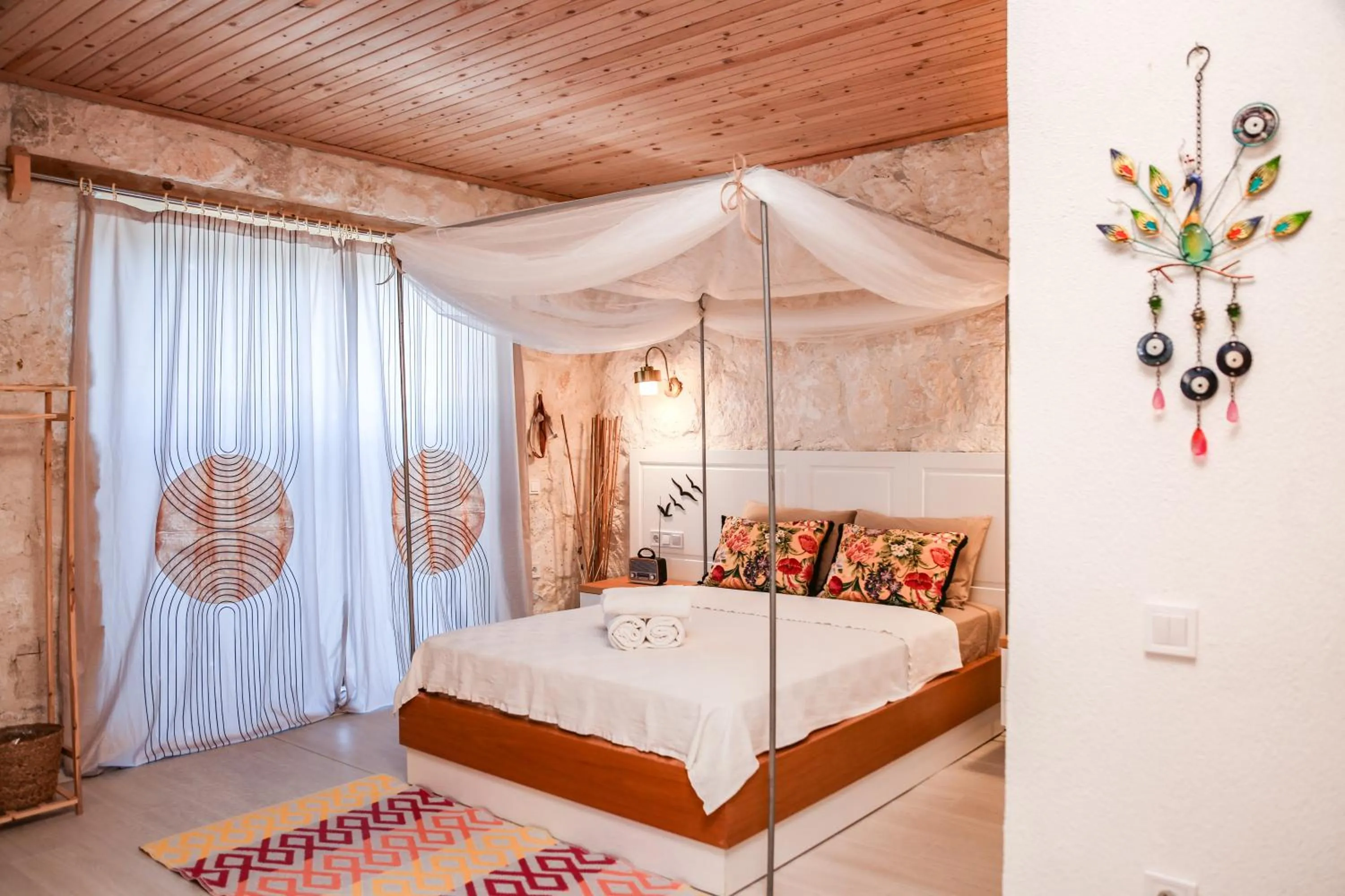 Bed in Kandybos Eco Farm Village