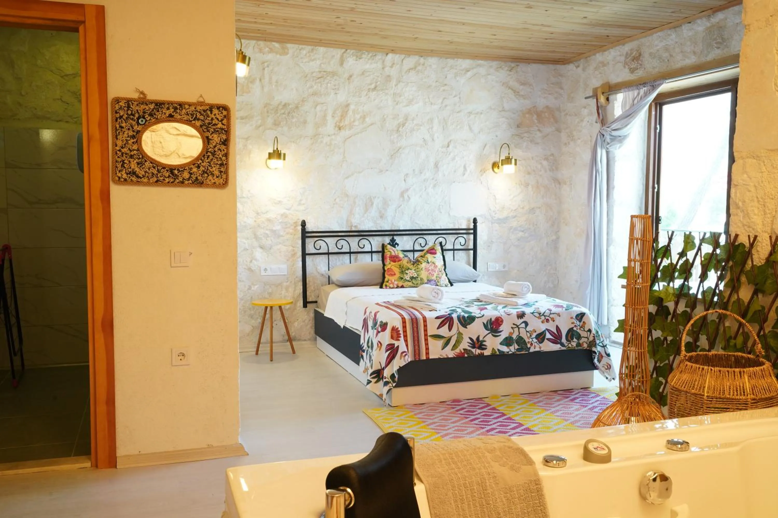 Bed in Kandybos Eco Farm Village