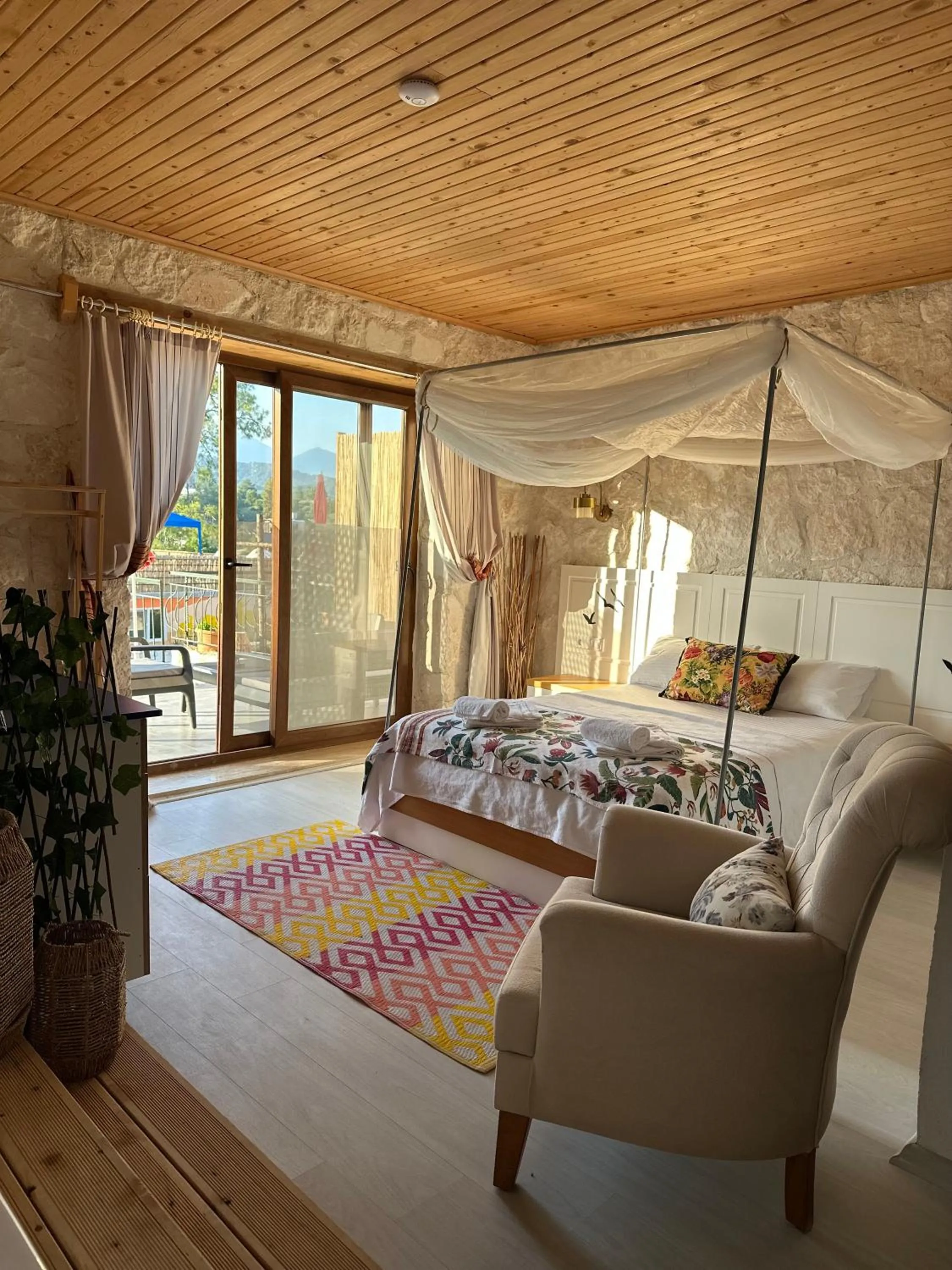 Bed in Kandybos Eco Farm Village