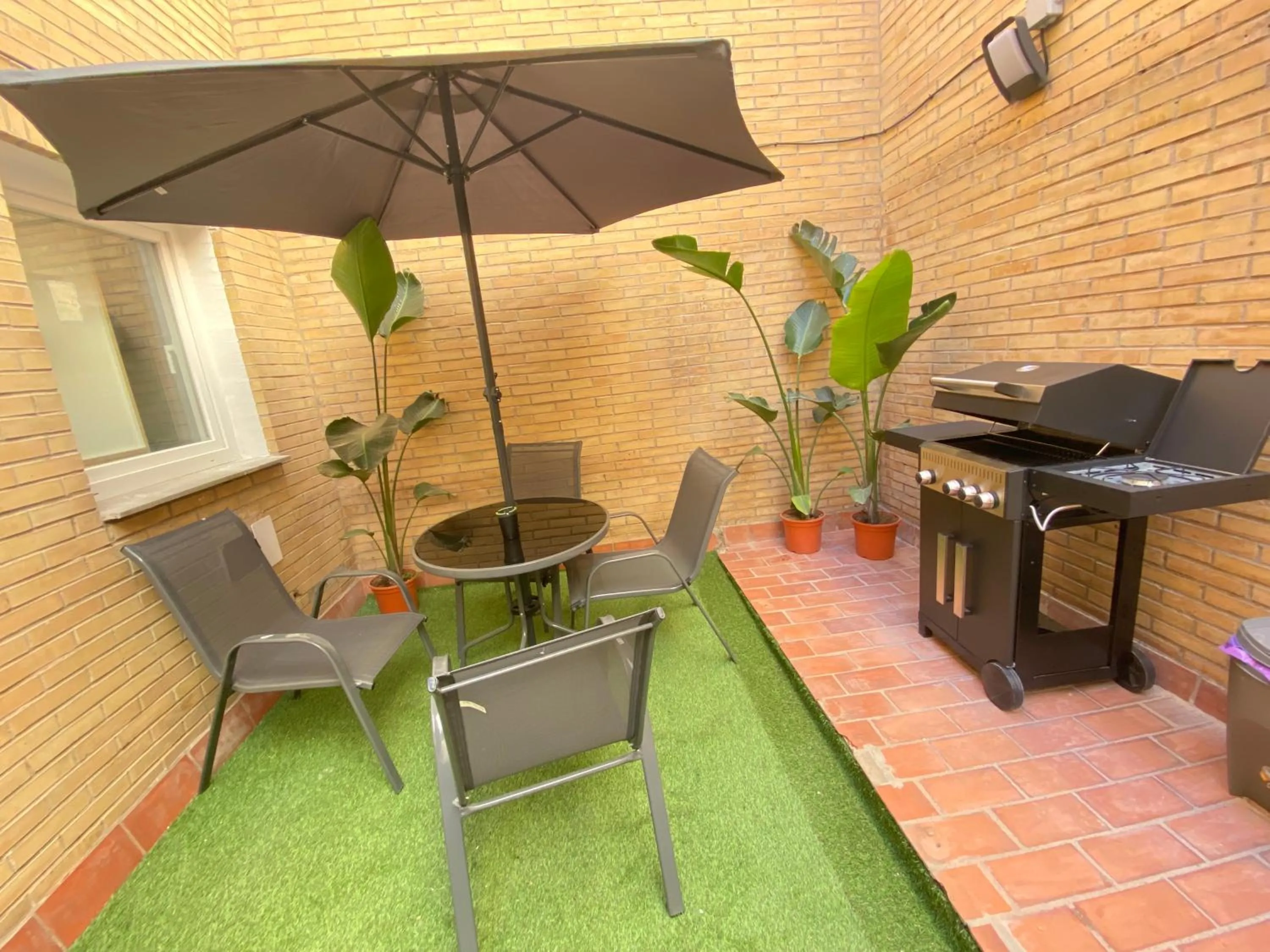 Patio in Futurotel Spa Garden