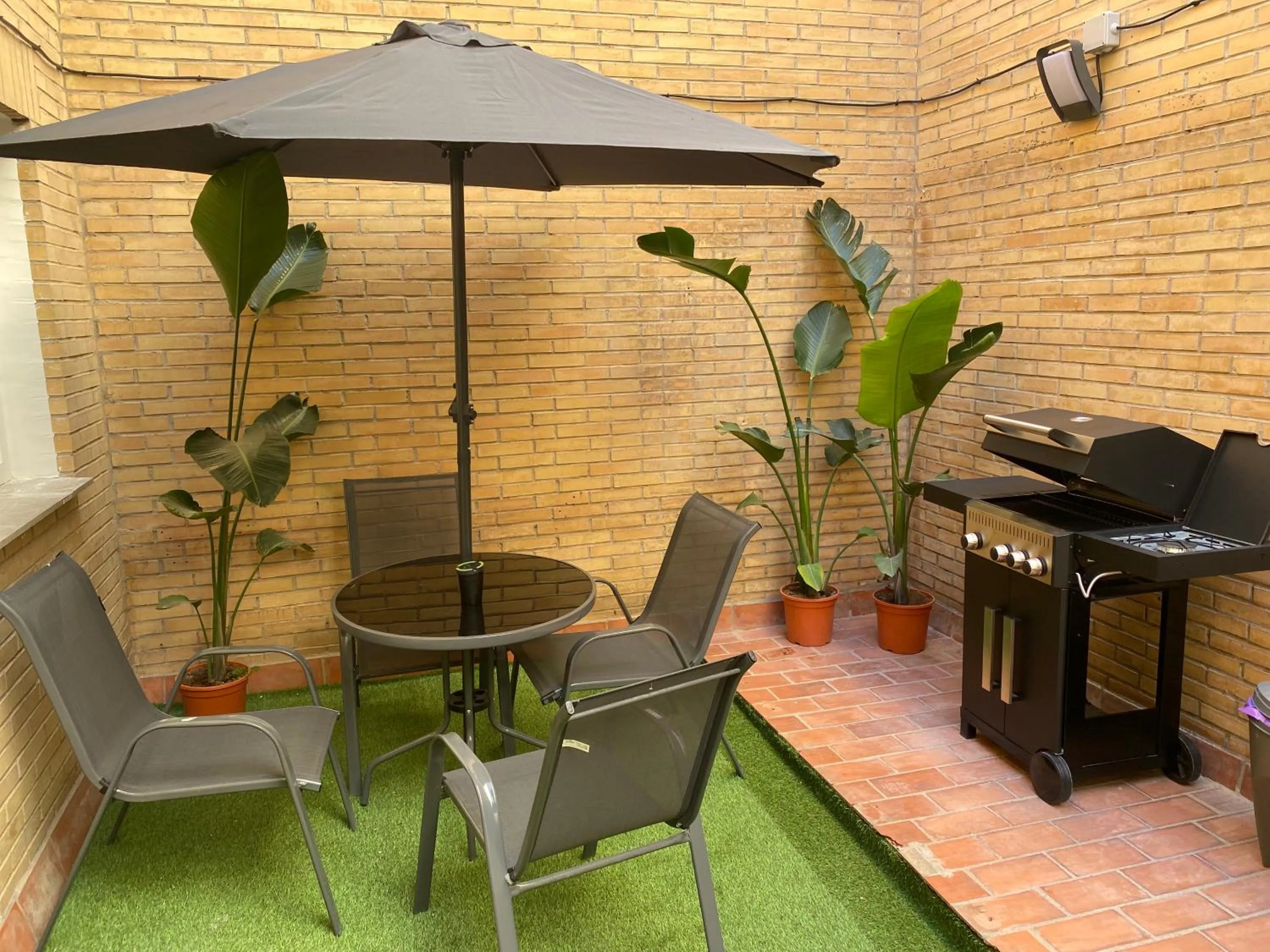 Patio in Futurotel Spa Garden