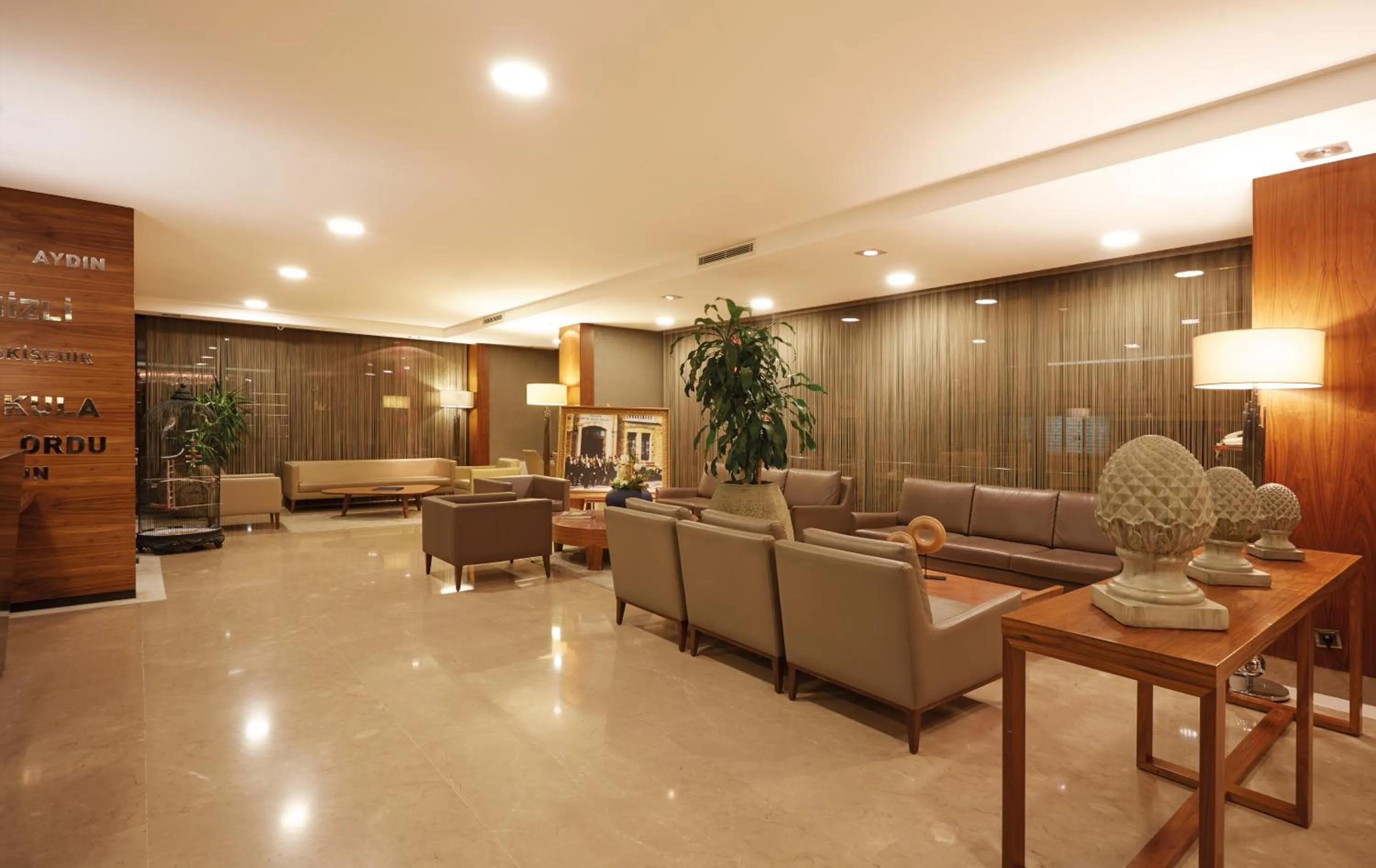 Lobby or reception in Anemon Kent Ankara Otel