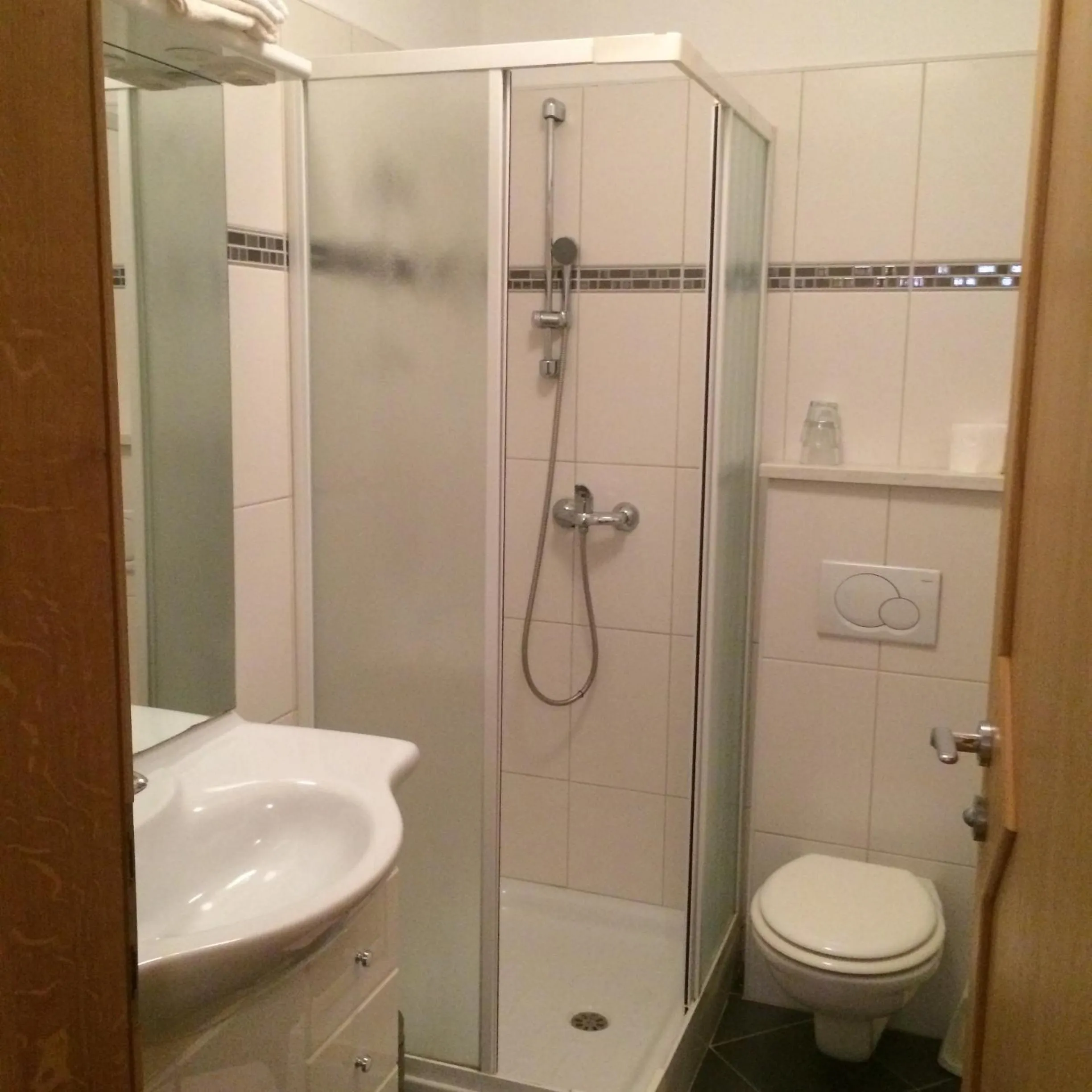 Shower in Bed&Breakfast Kvarner