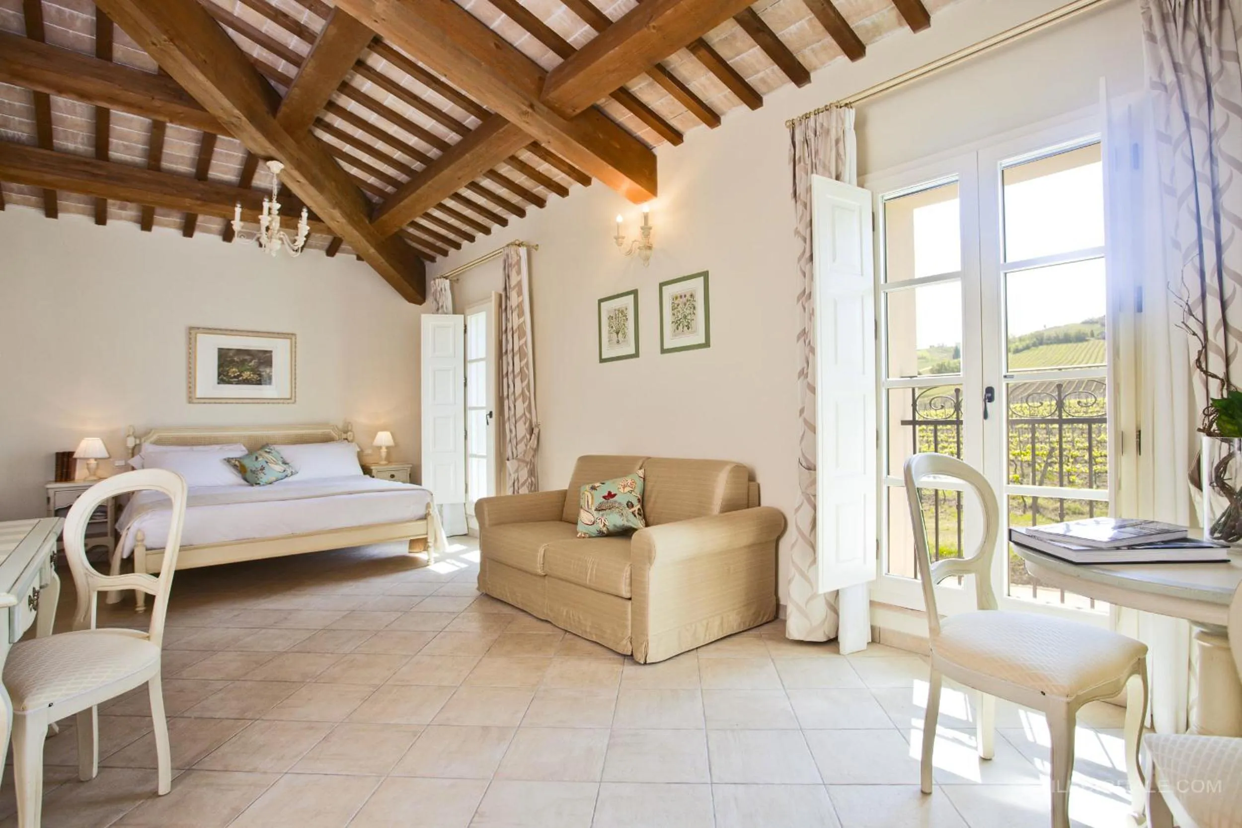 Photo of the whole room, Bed in Borgo Conde Wine Resort