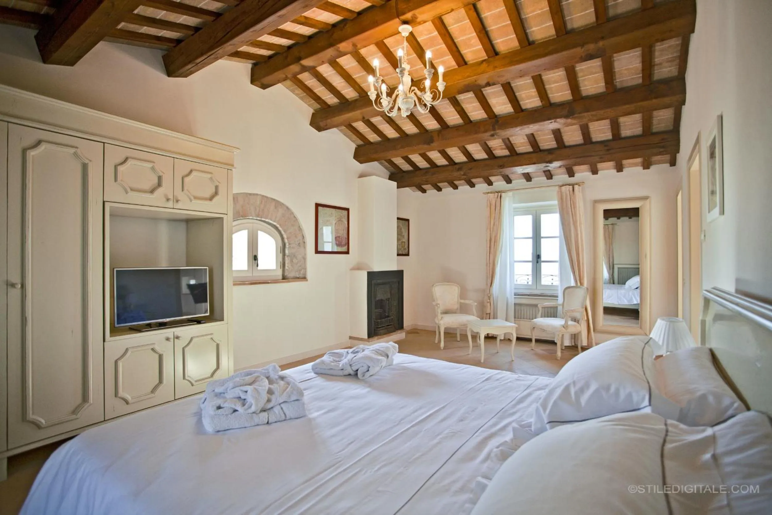 Bedroom, Bed in Borgo Conde Wine Resort