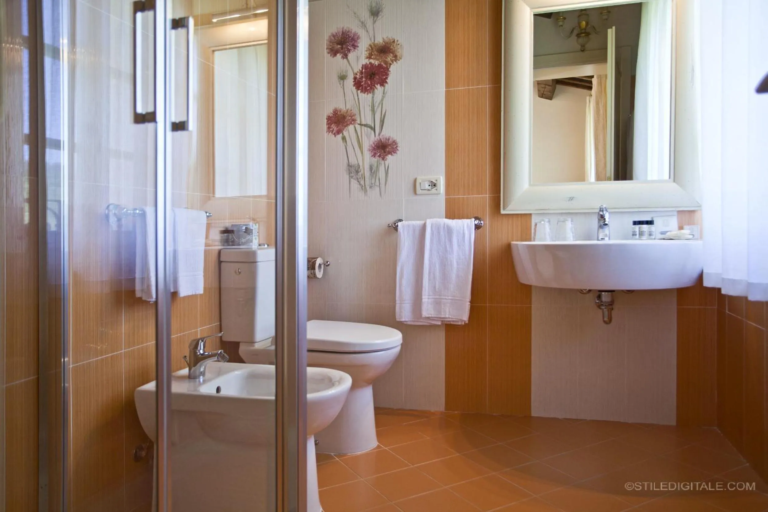 Bathroom in Borgo Conde Wine Resort