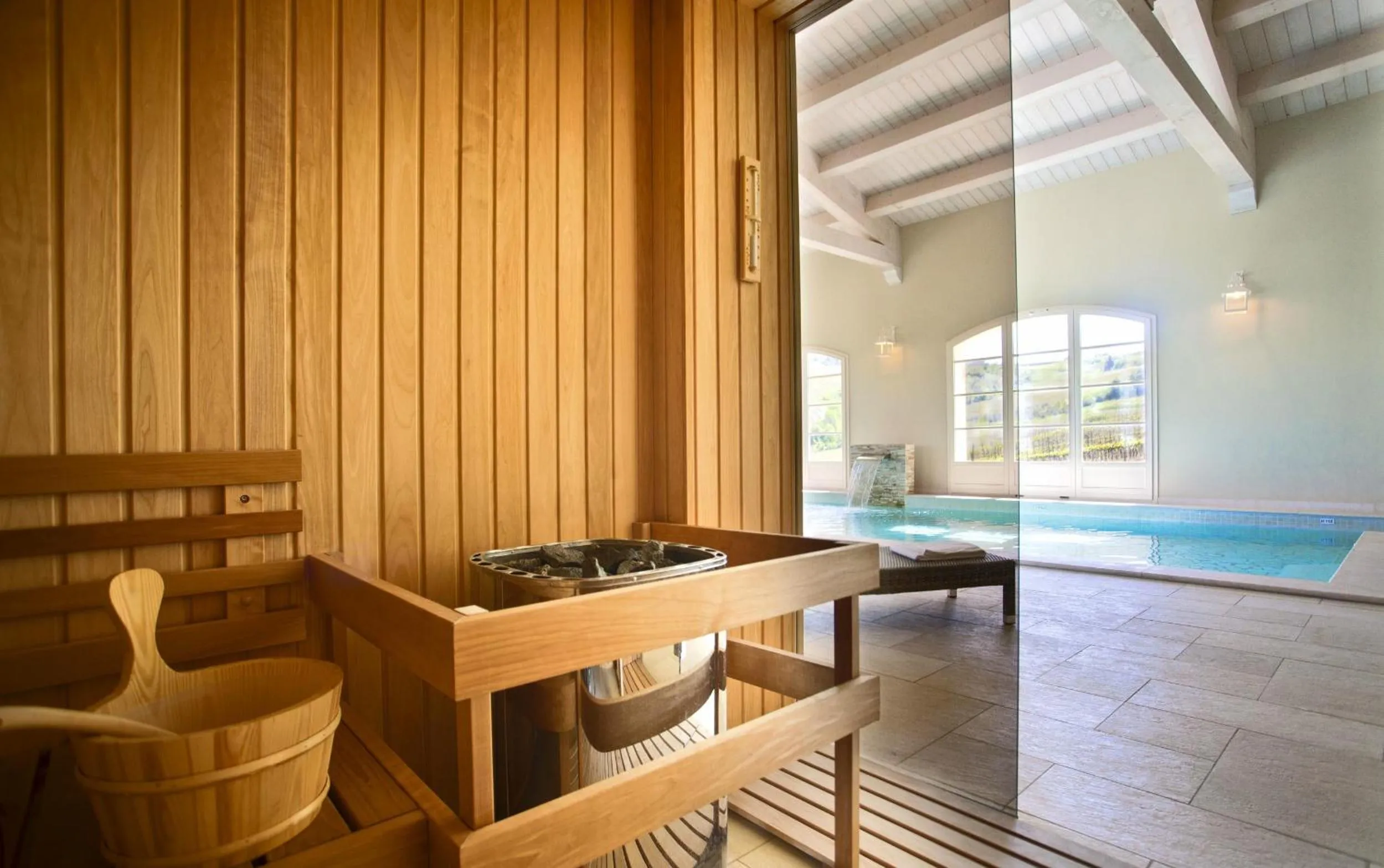 Spa and wellness centre/facilities in Borgo Conde Wine Resort