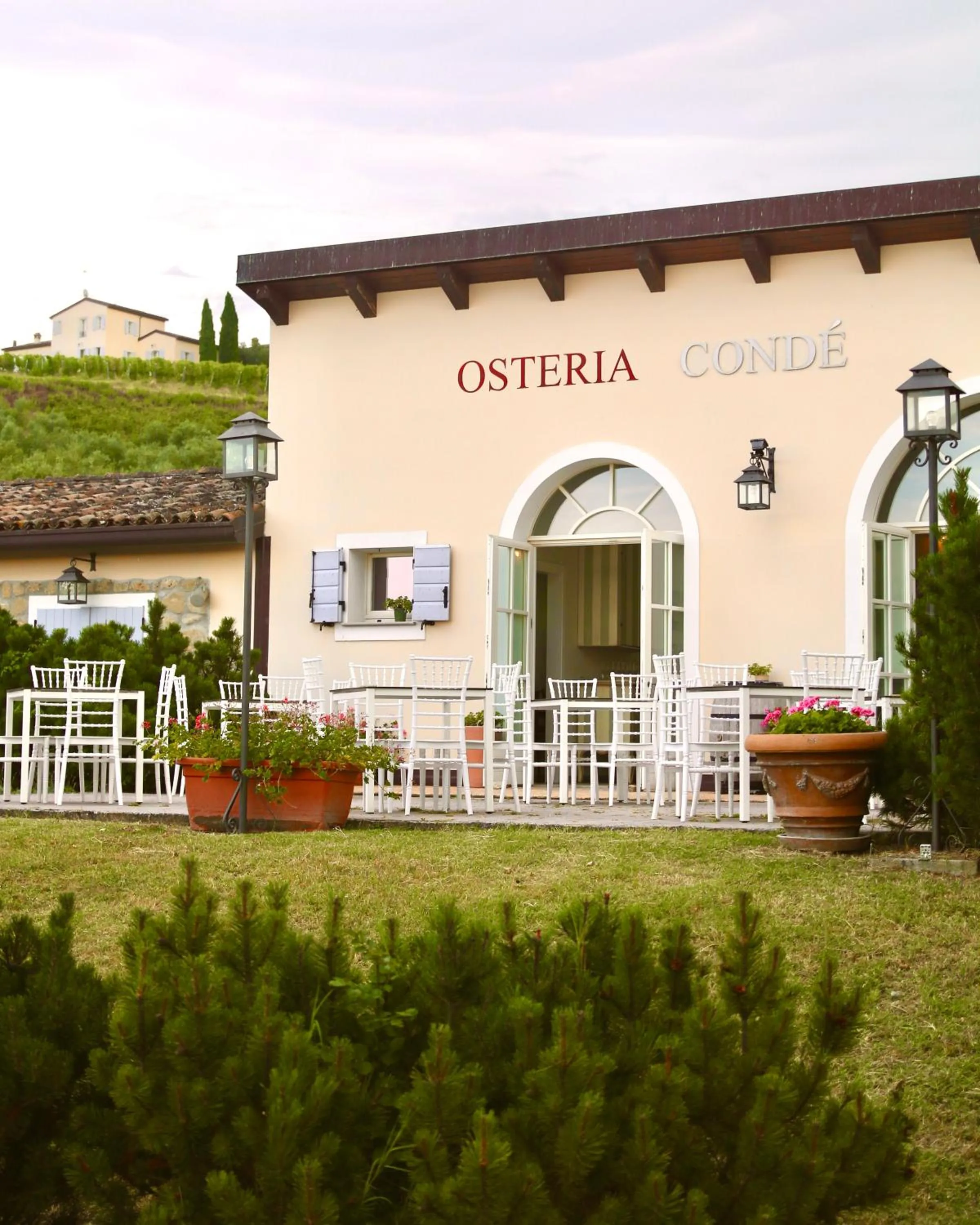 Restaurant/places to eat in Borgo Conde Wine Resort