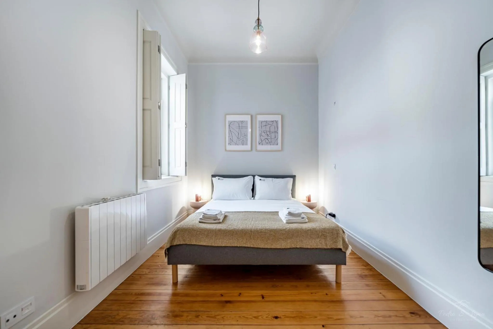 Bedroom, Bed in Nomad's Family - 3BDR Charming Hideouts Porto